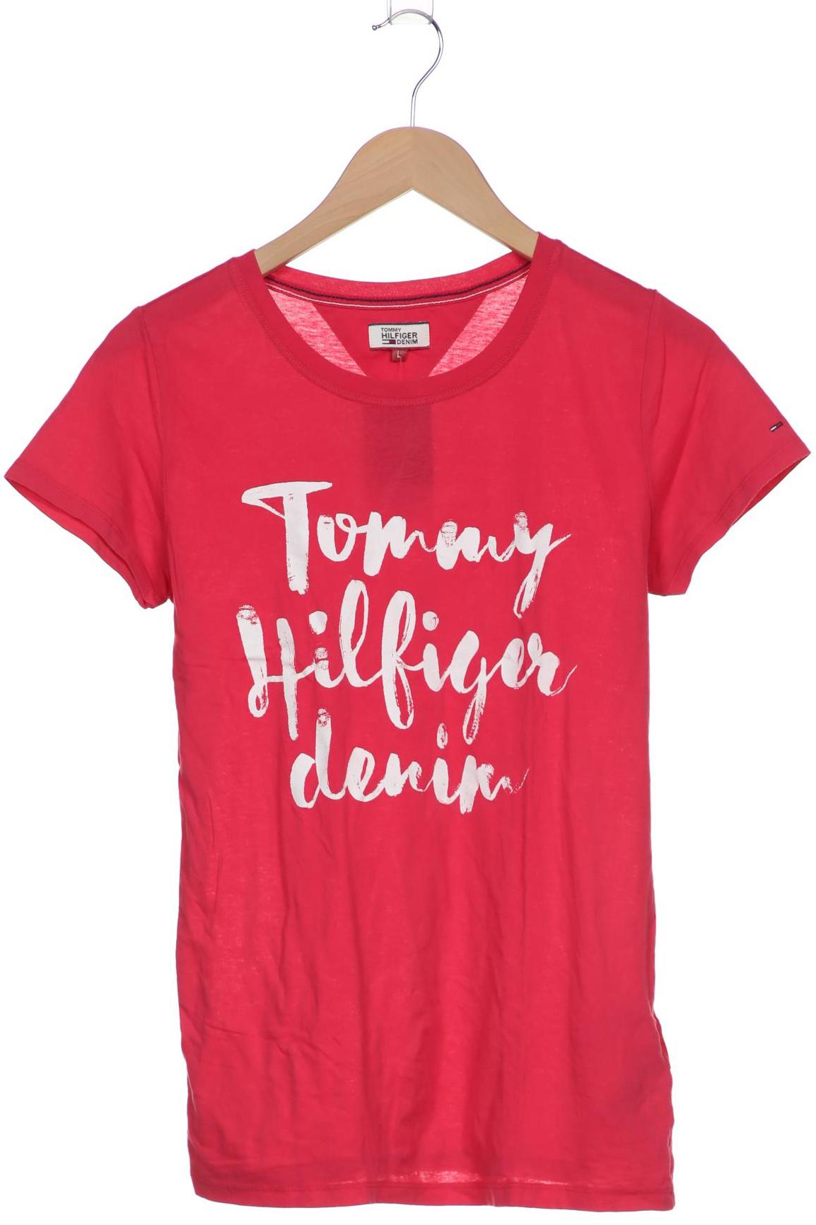 

Hilfiger Denim Damen T-Shirt, pink, Gr. 42