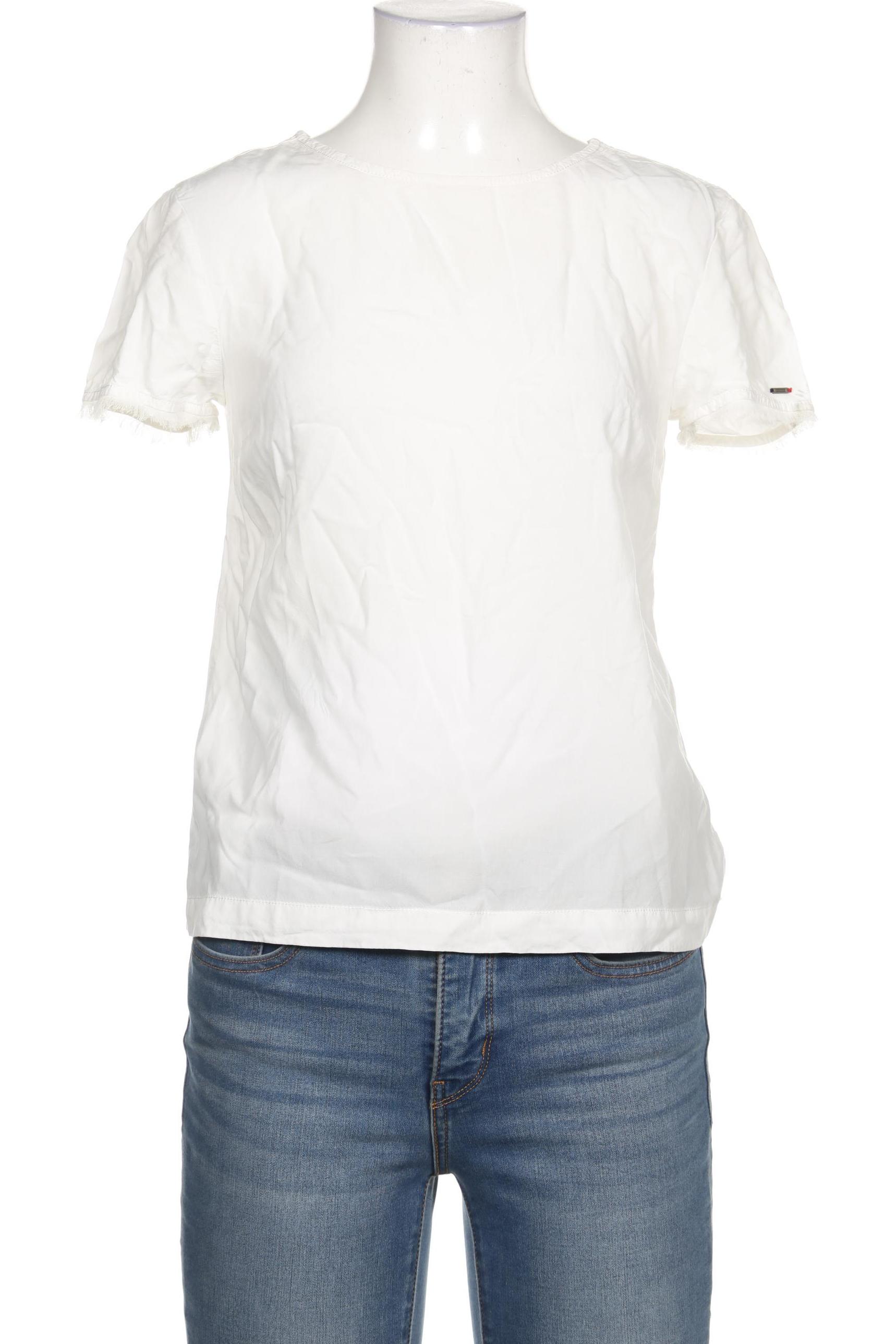 

Hilfiger Denim Damen Bluse, weiß, Gr. 34