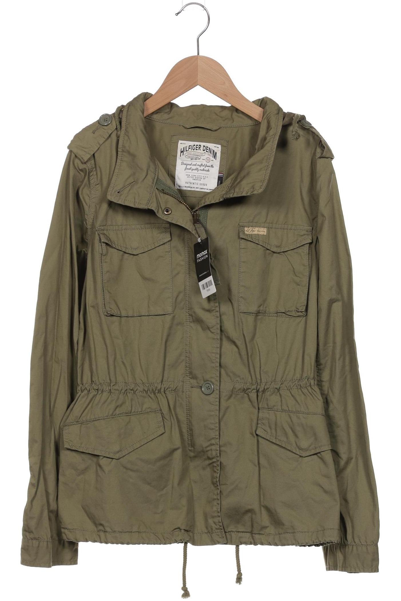 

Hilfiger Denim Damen Jacke, grün, Gr. 42