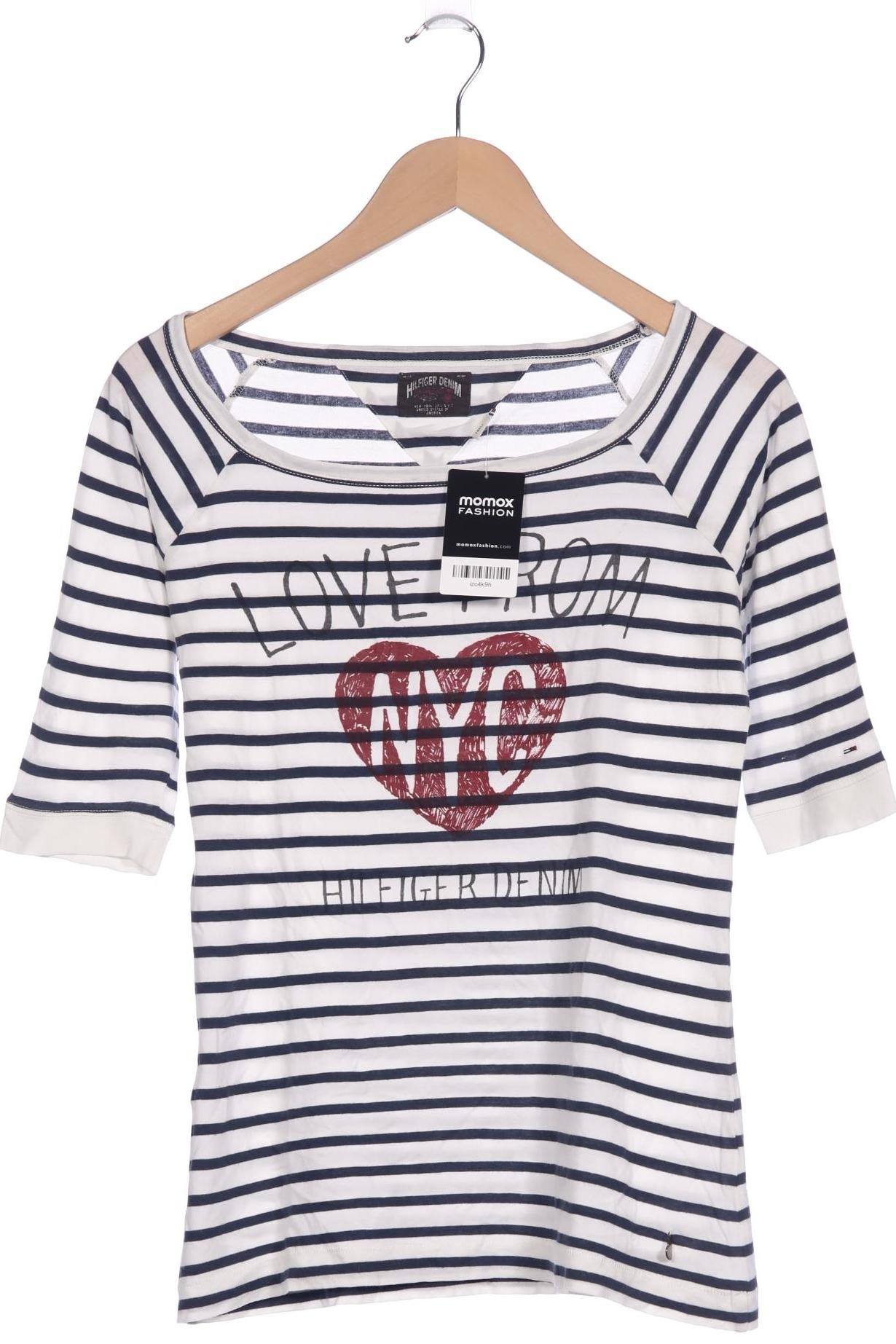

Hilfiger Denim Damen T-Shirt, weiß, Gr. 36