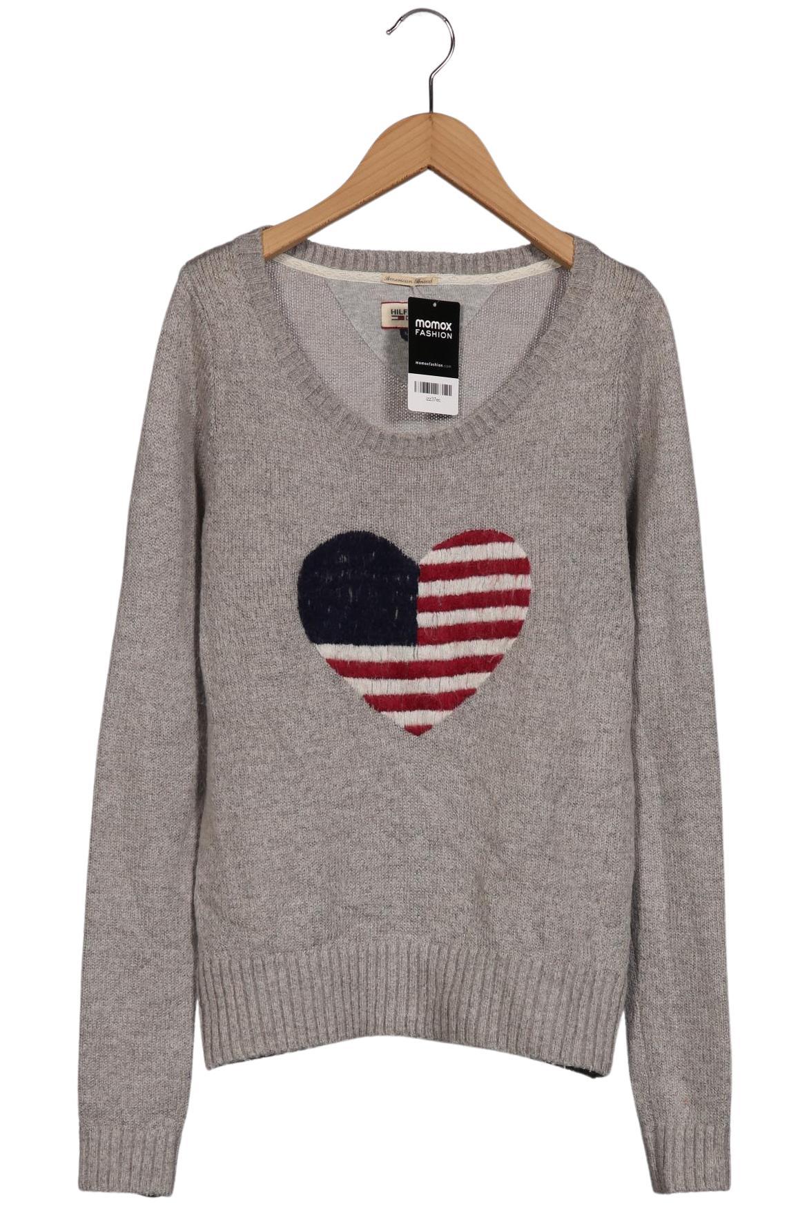 

Hilfiger Denim Damen Pullover, grau, Gr. 38