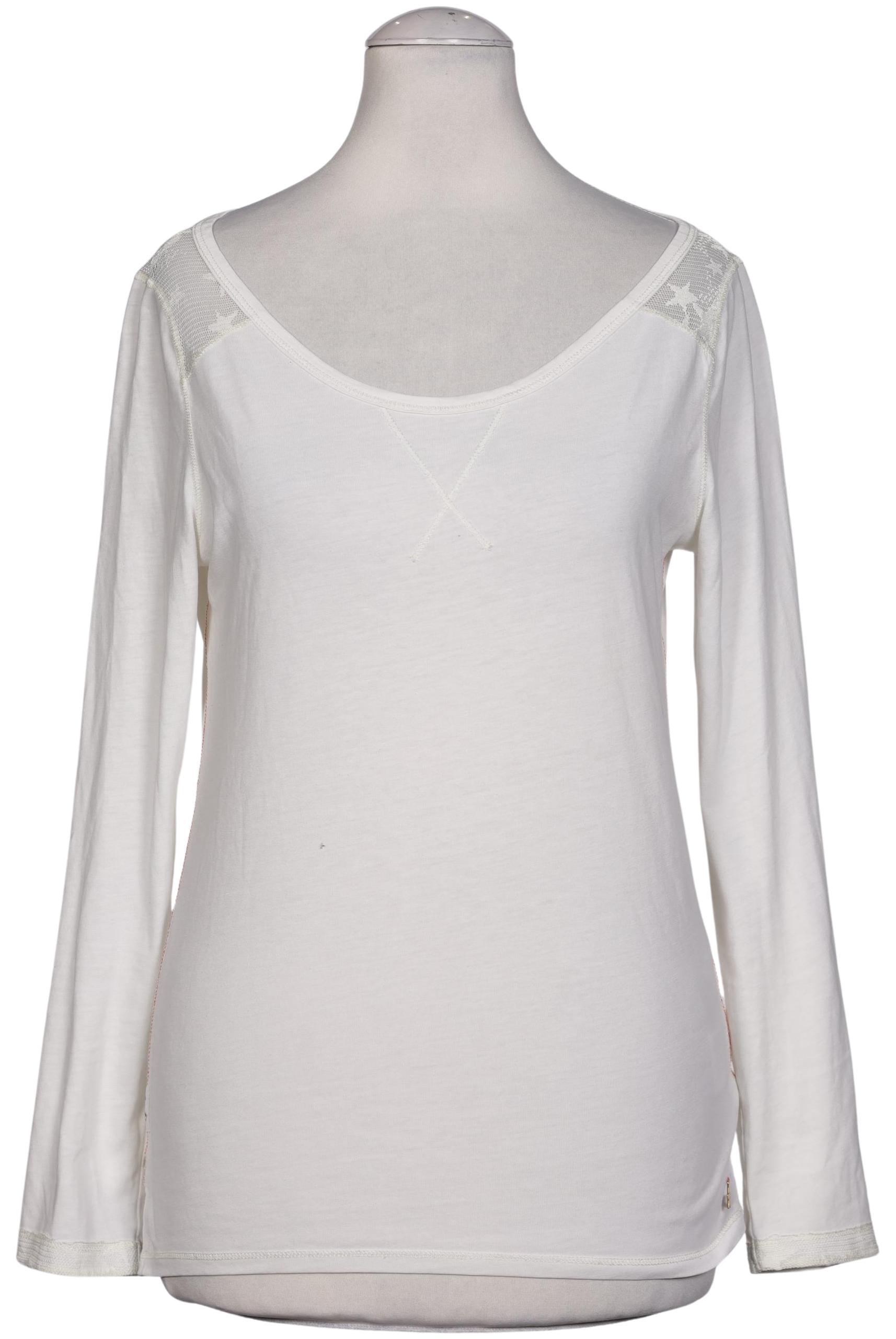 

Hilfiger Denim Damen Langarmshirt, weiß, Gr. 34