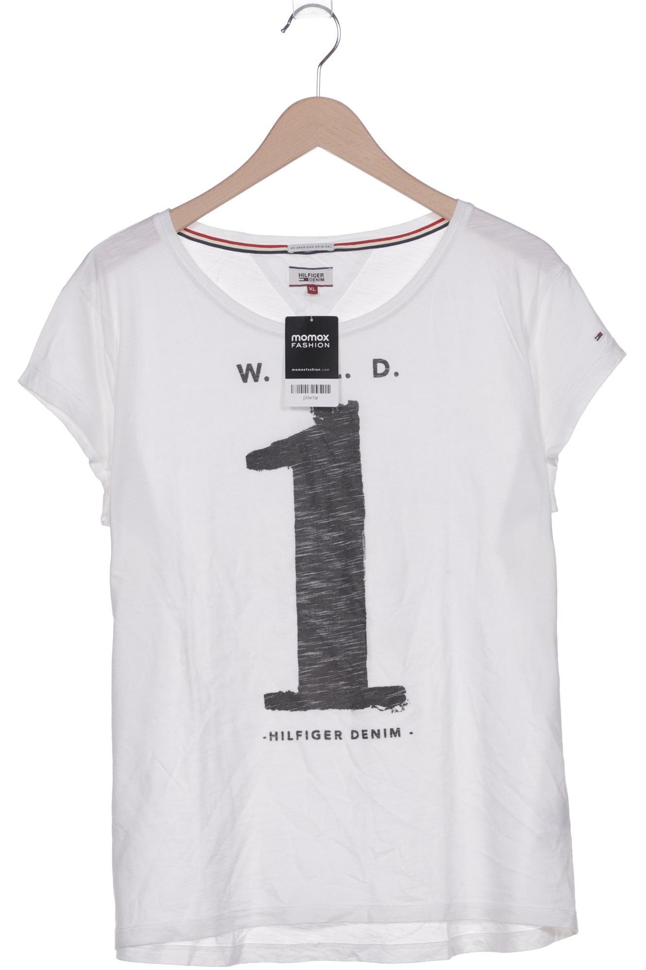 

Hilfiger Denim Damen T-Shirt, weiß, Gr. 44