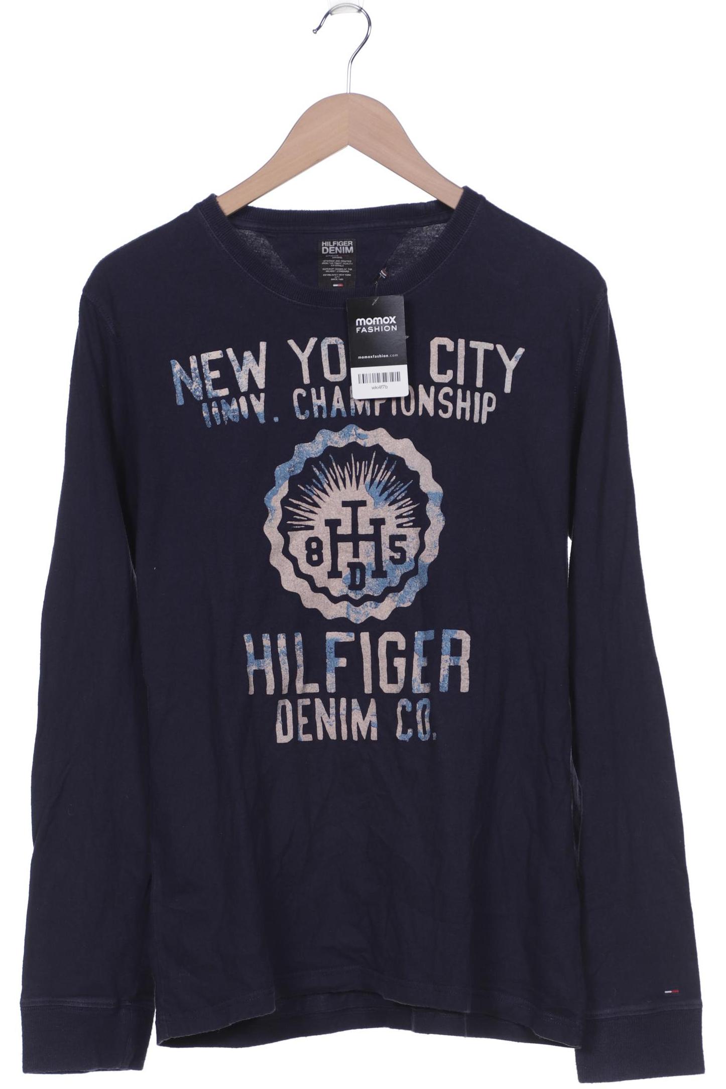 

Hilfiger Denim Damen Langarmshirt, marineblau, Gr. 42