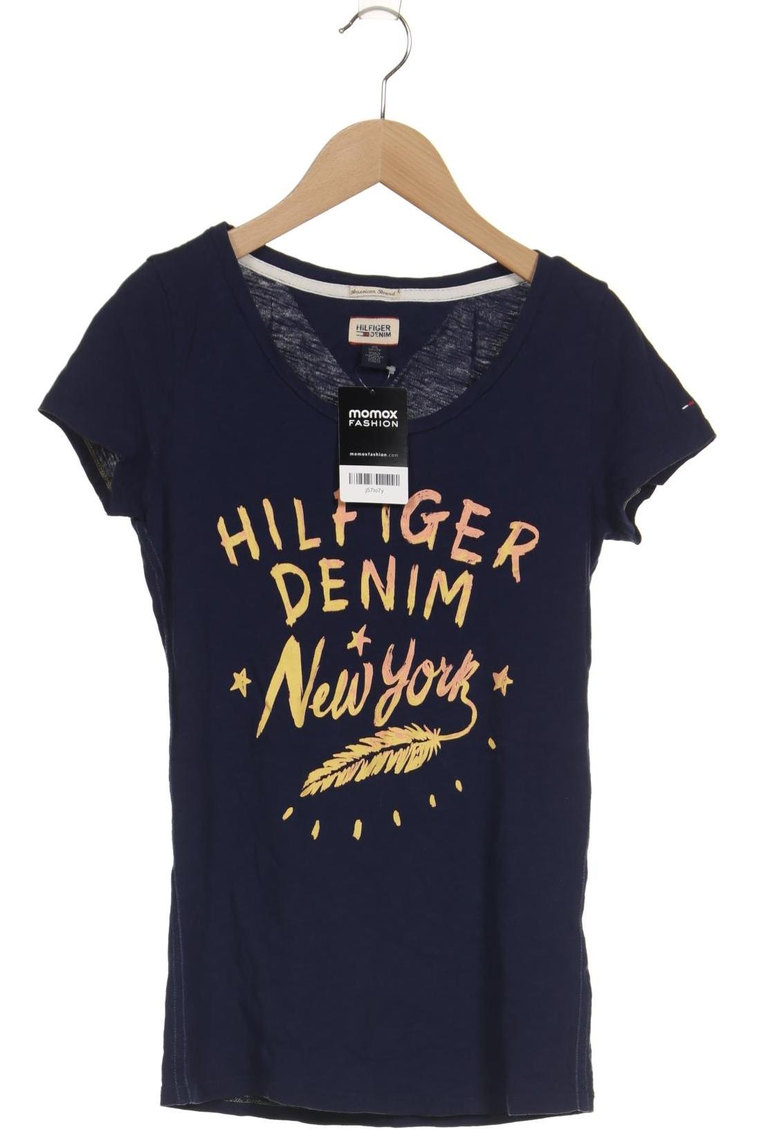 

Hilfiger Denim Damen T-Shirt, marineblau, Gr. 34