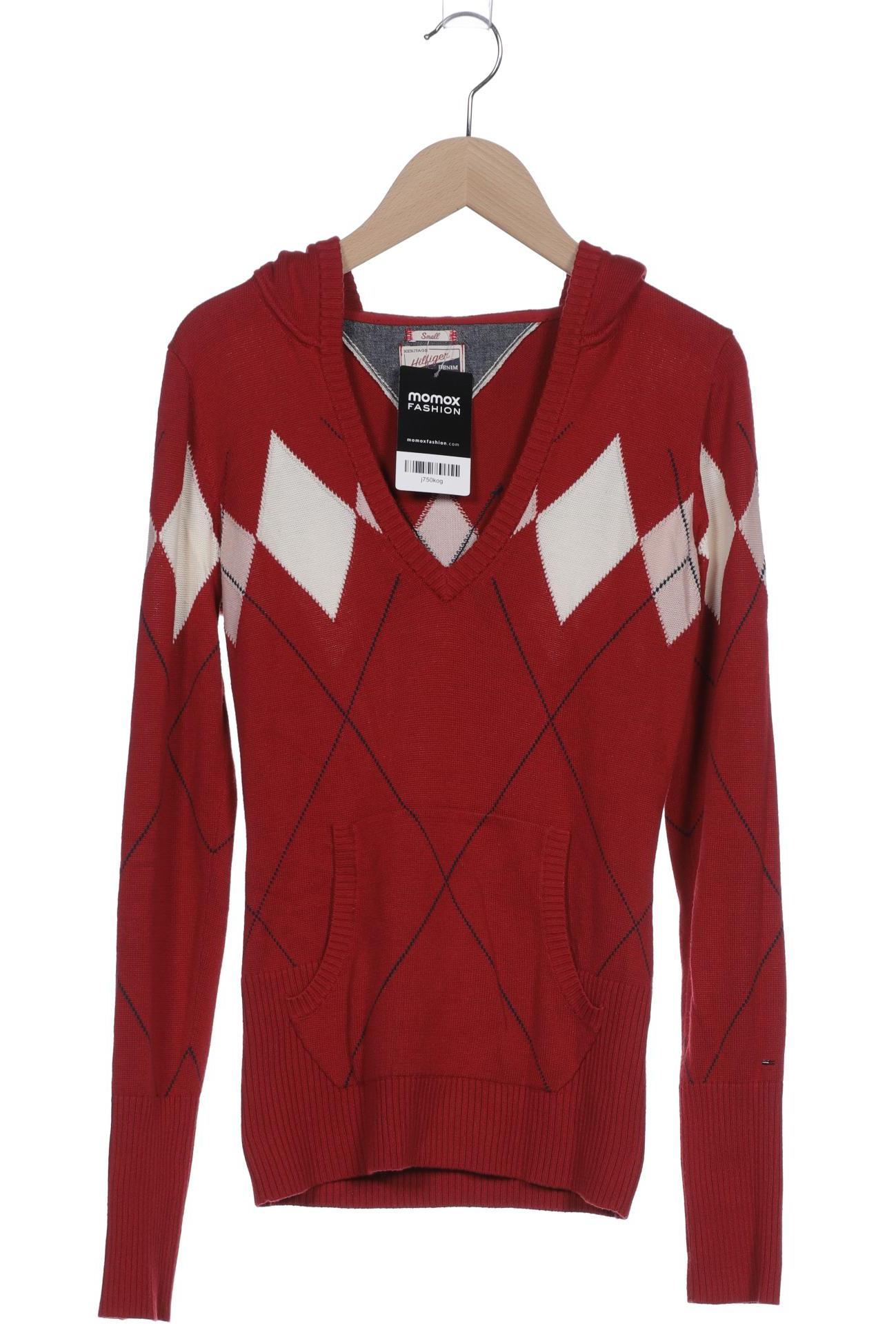 

Hilfiger Denim Damen Kapuzenpullover, rot, Gr. 36
