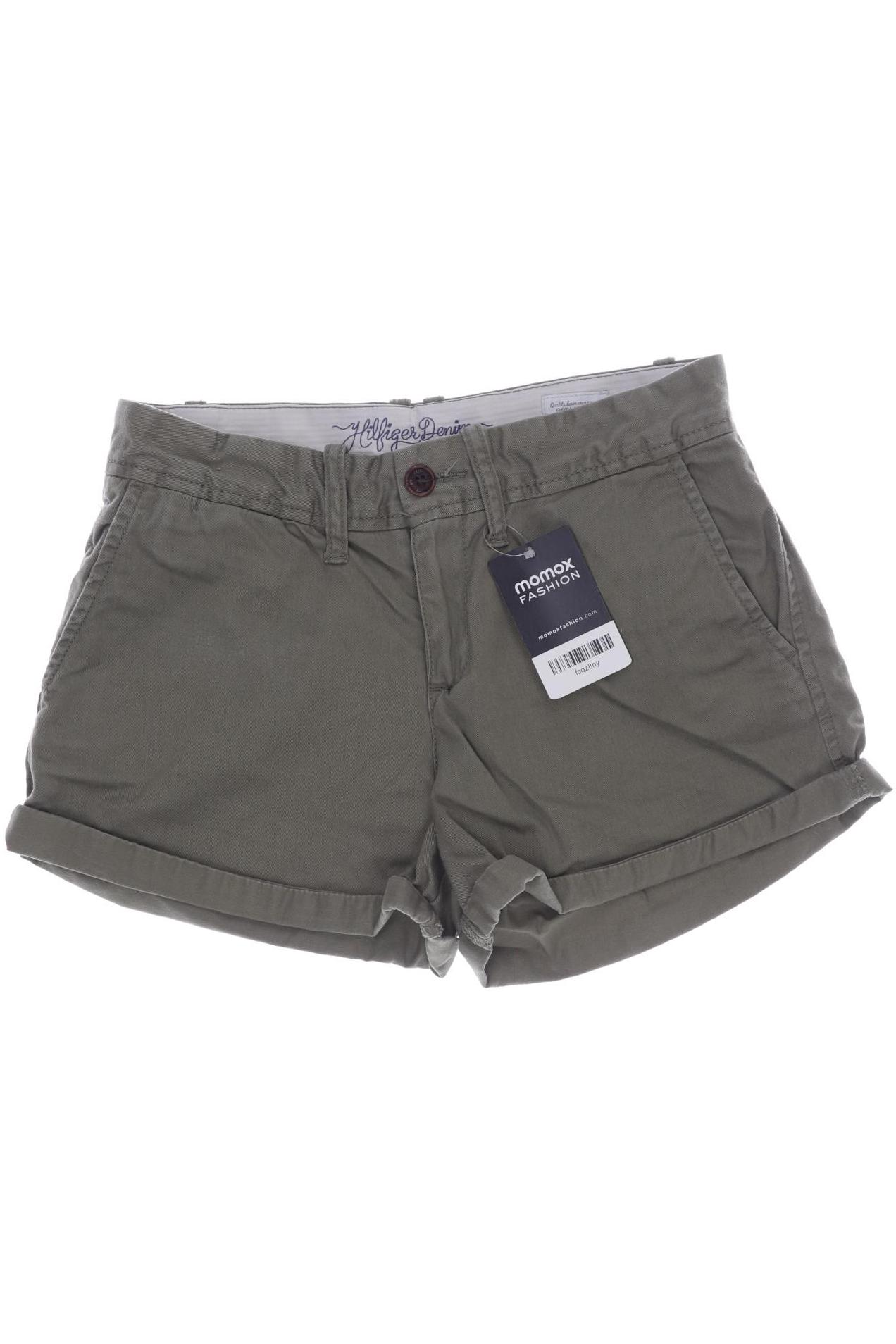 

Hilfiger Denim Damen Shorts, grün, Gr. 34