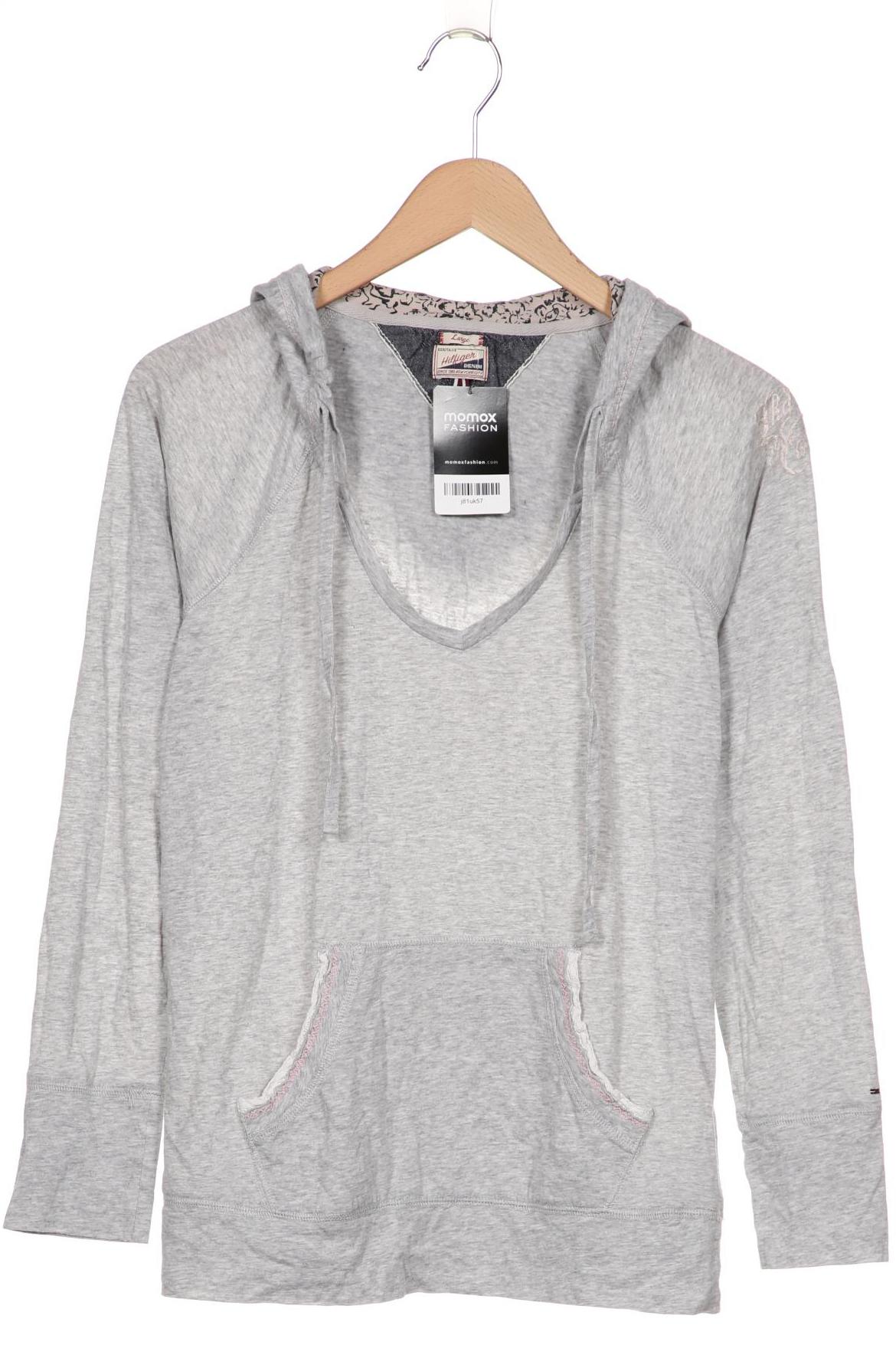 

HILFIGER DENIM Damen Langarmshirt, grau
