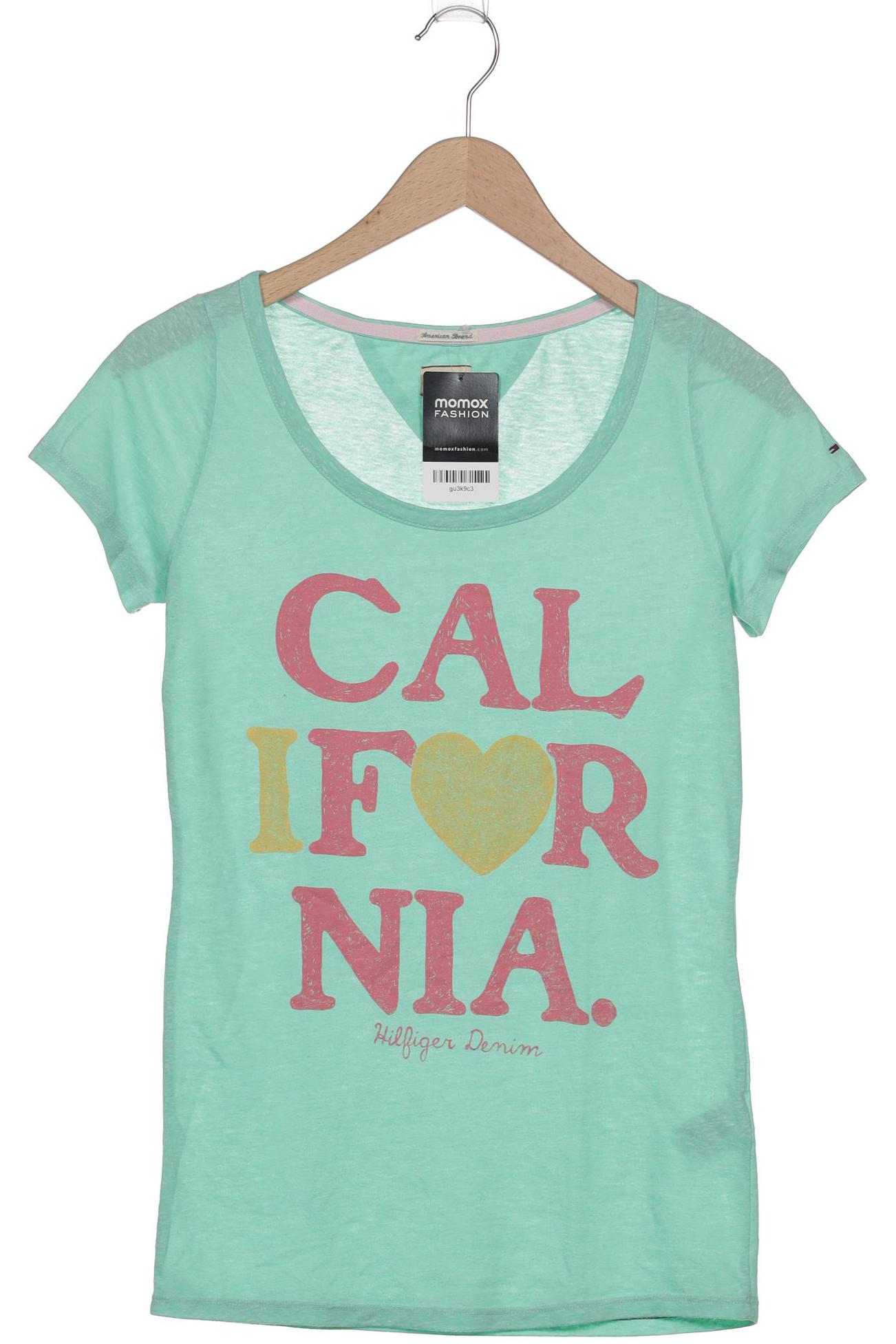 

Hilfiger Denim Damen T-Shirt, hellgrün, Gr. 38