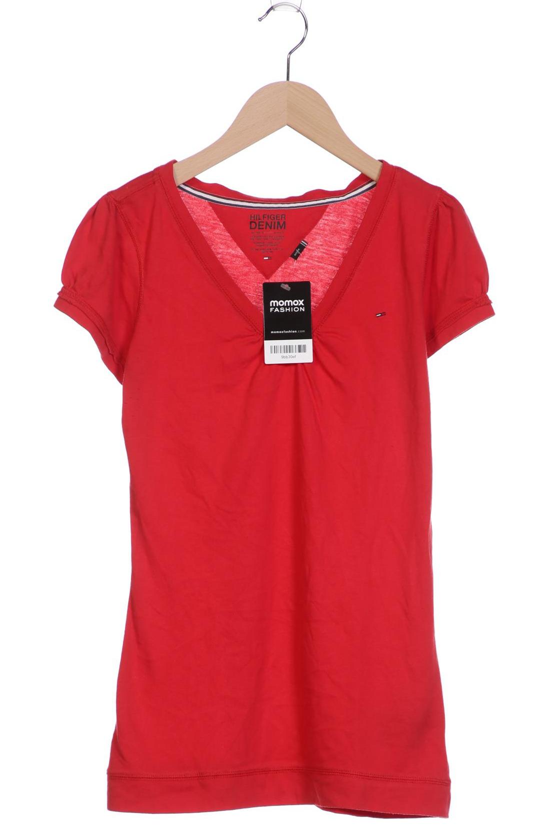 

Hilfiger Denim Damen T-Shirt, rot, Gr. 38