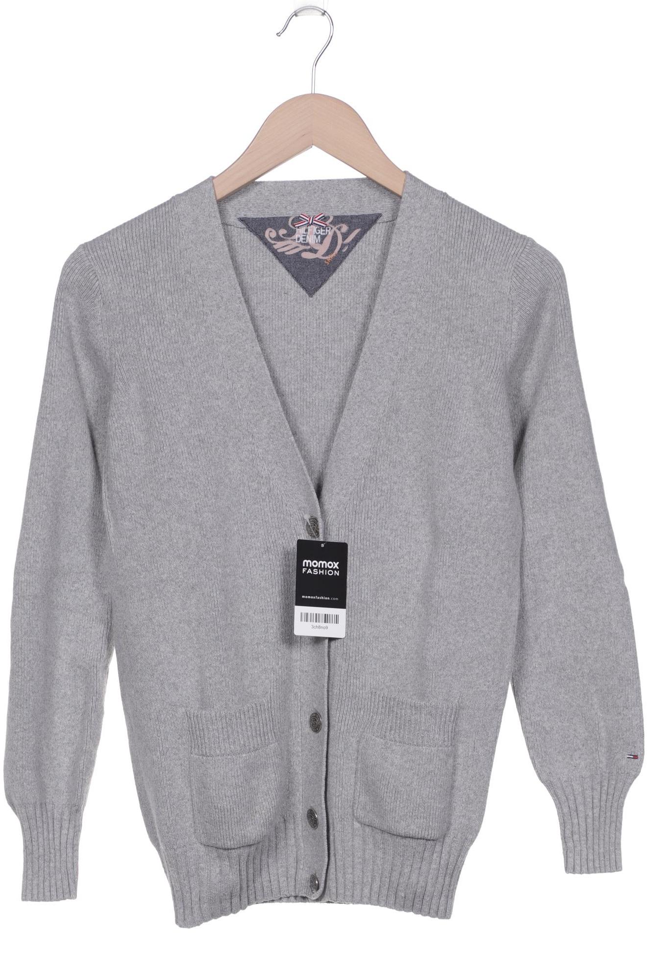 

HILFIGER DENIM Damen Strickjacke, grau