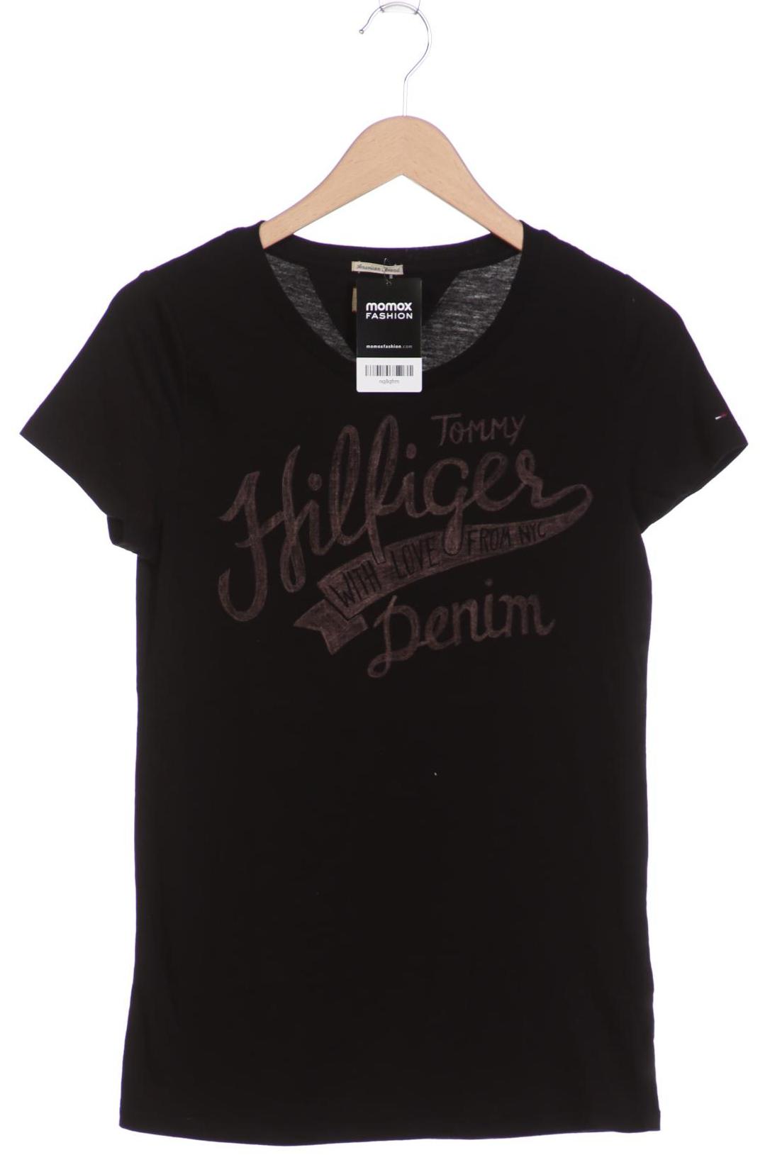 

Hilfiger Denim Damen T-Shirt, schwarz, Gr. 42