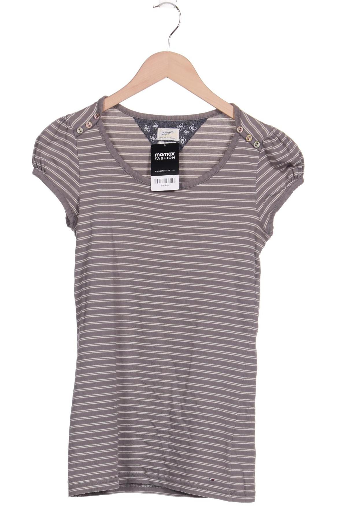 

Hilfiger Denim Damen T-Shirt, grau, Gr. 36