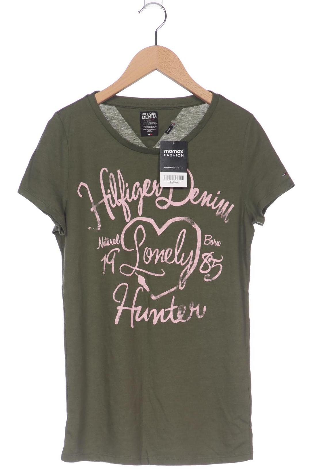 

Hilfiger Denim Damen T-Shirt, grün, Gr. 38
