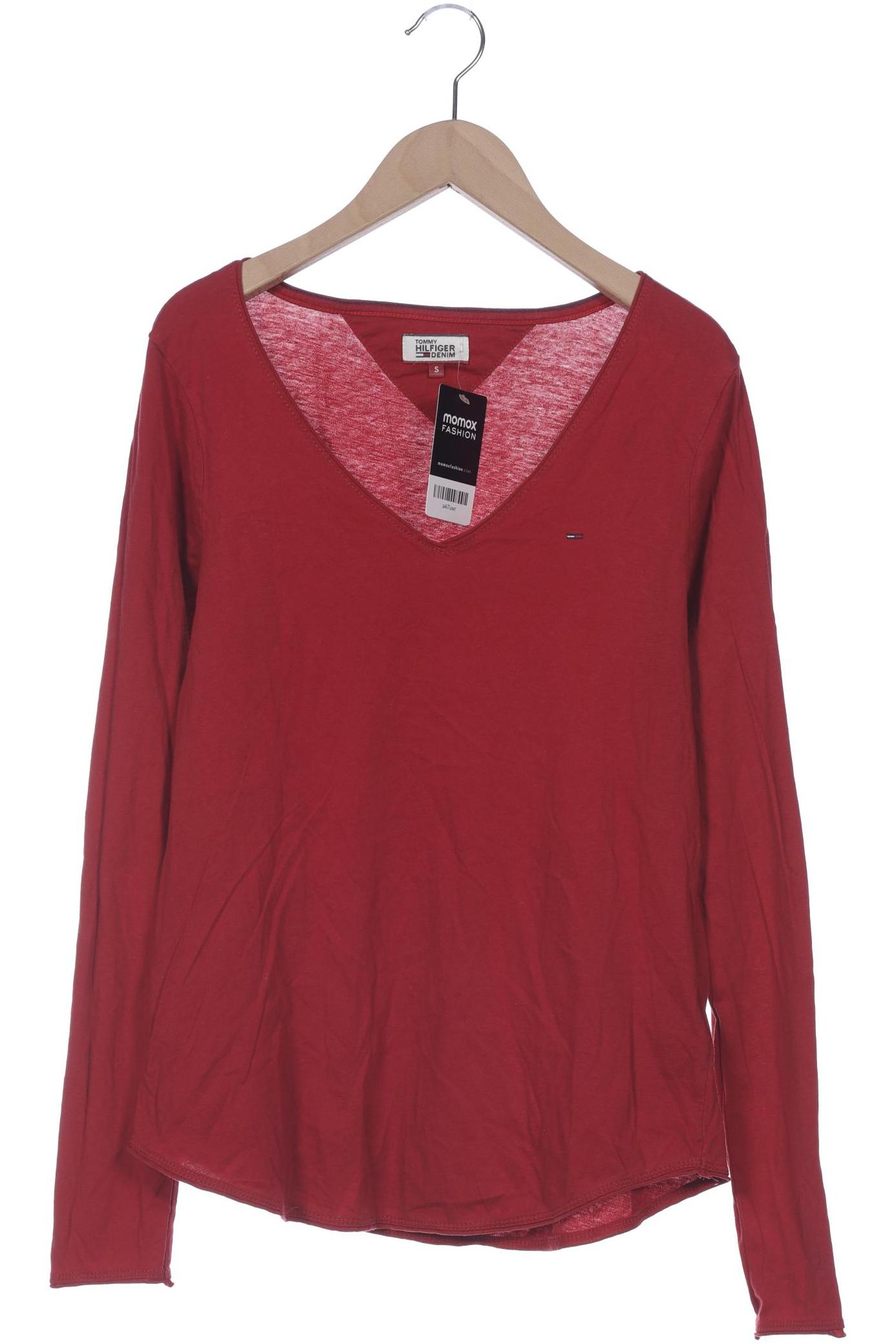 

Hilfiger Denim Damen Langarmshirt, bordeaux, Gr. 36