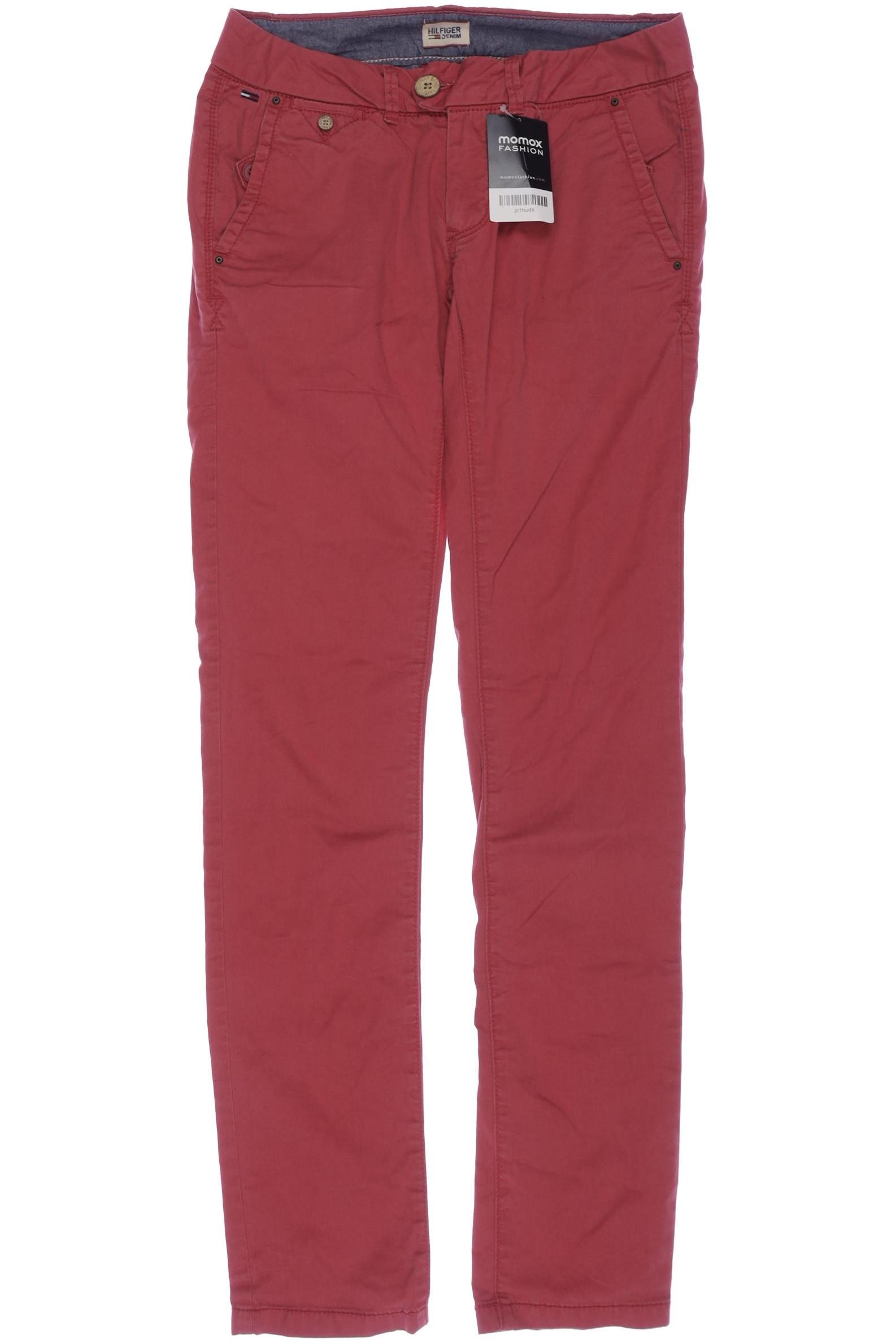 

Hilfiger Denim Damen Stoffhose, rot, Gr. 25