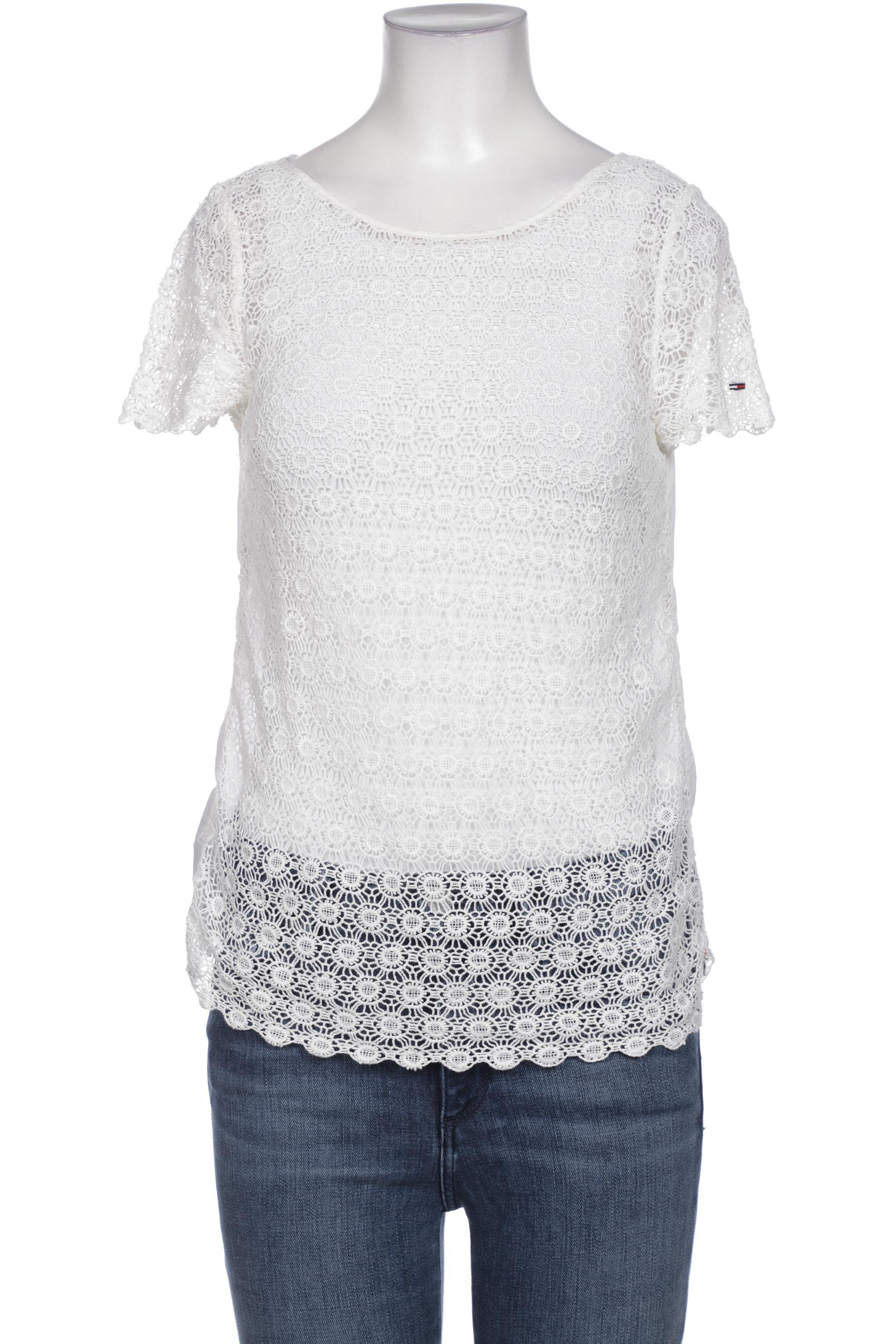 

Hilfiger Denim Damen Bluse, cremeweiß, Gr. 36