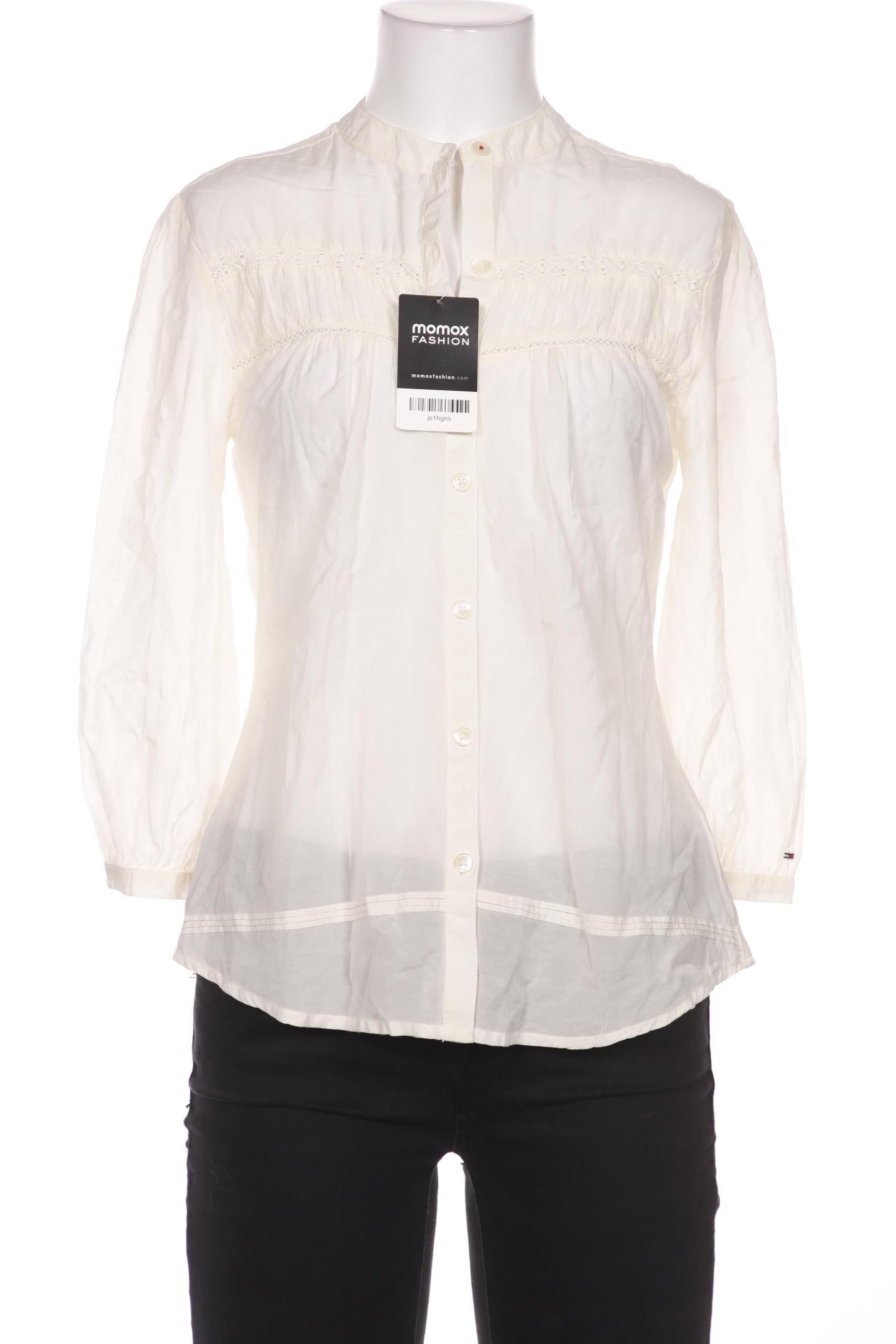 

Hilfiger Denim Damen Bluse, cremeweiß, Gr. 36