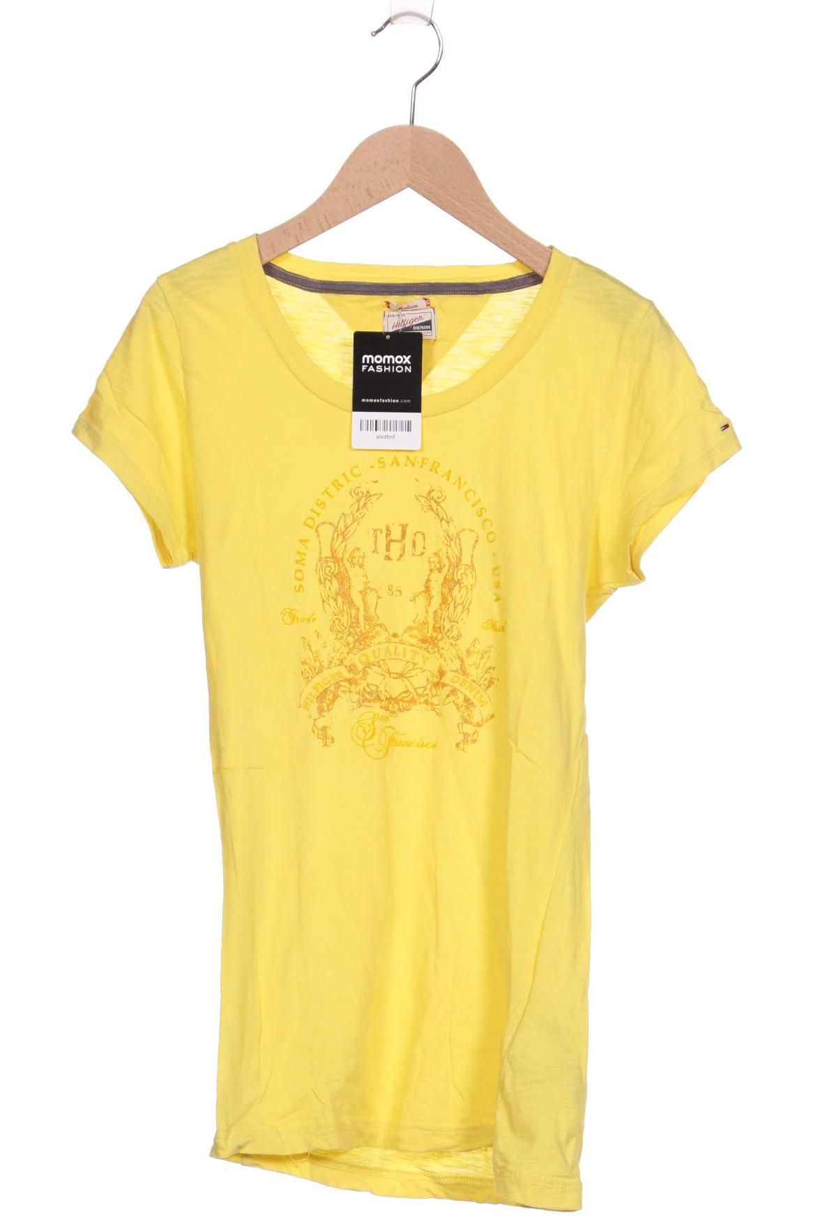 

Hilfiger Denim Damen T-Shirt, gelb, Gr. 38