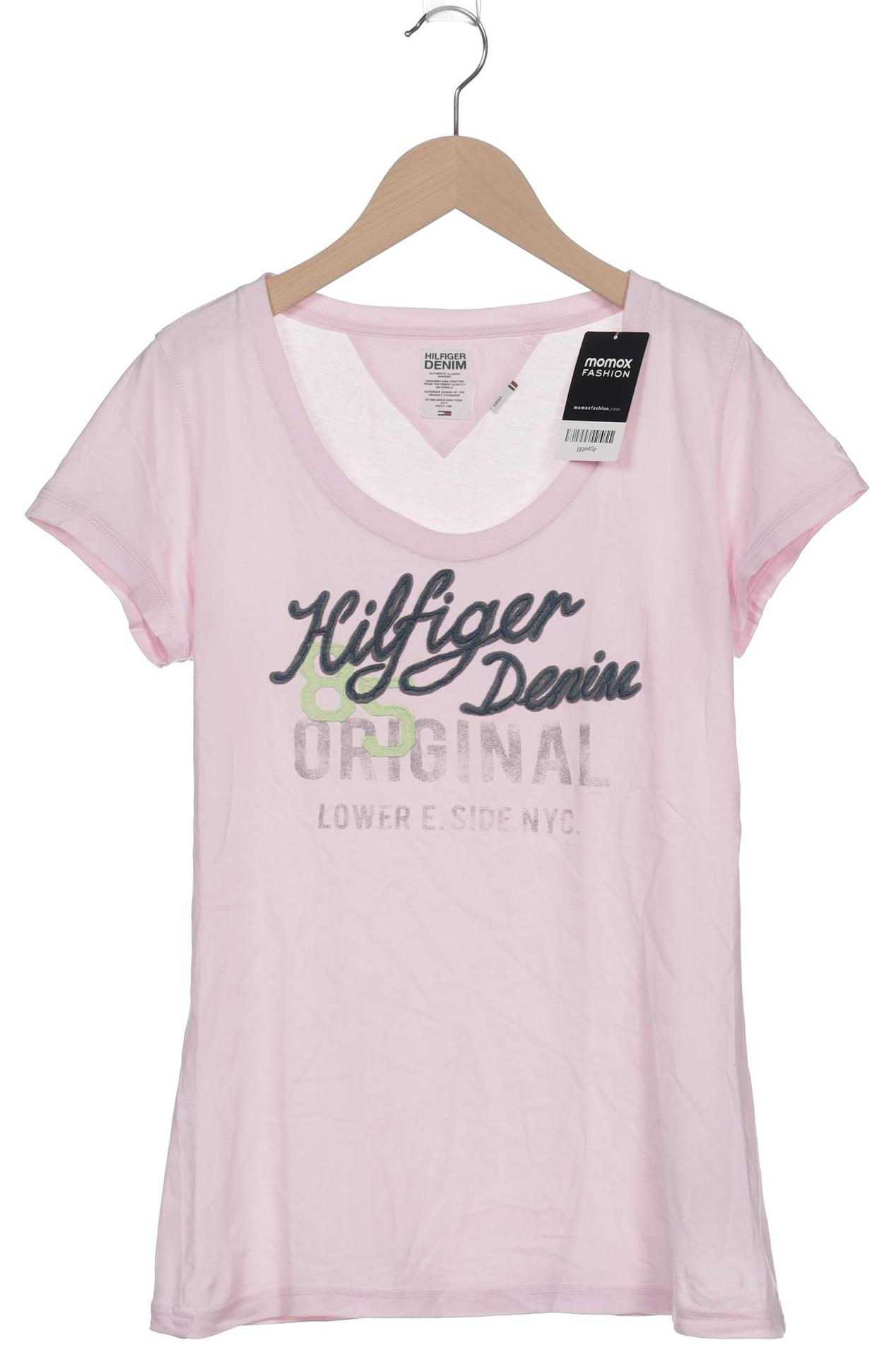 

Hilfiger Denim Damen T-Shirt, pink, Gr. 42
