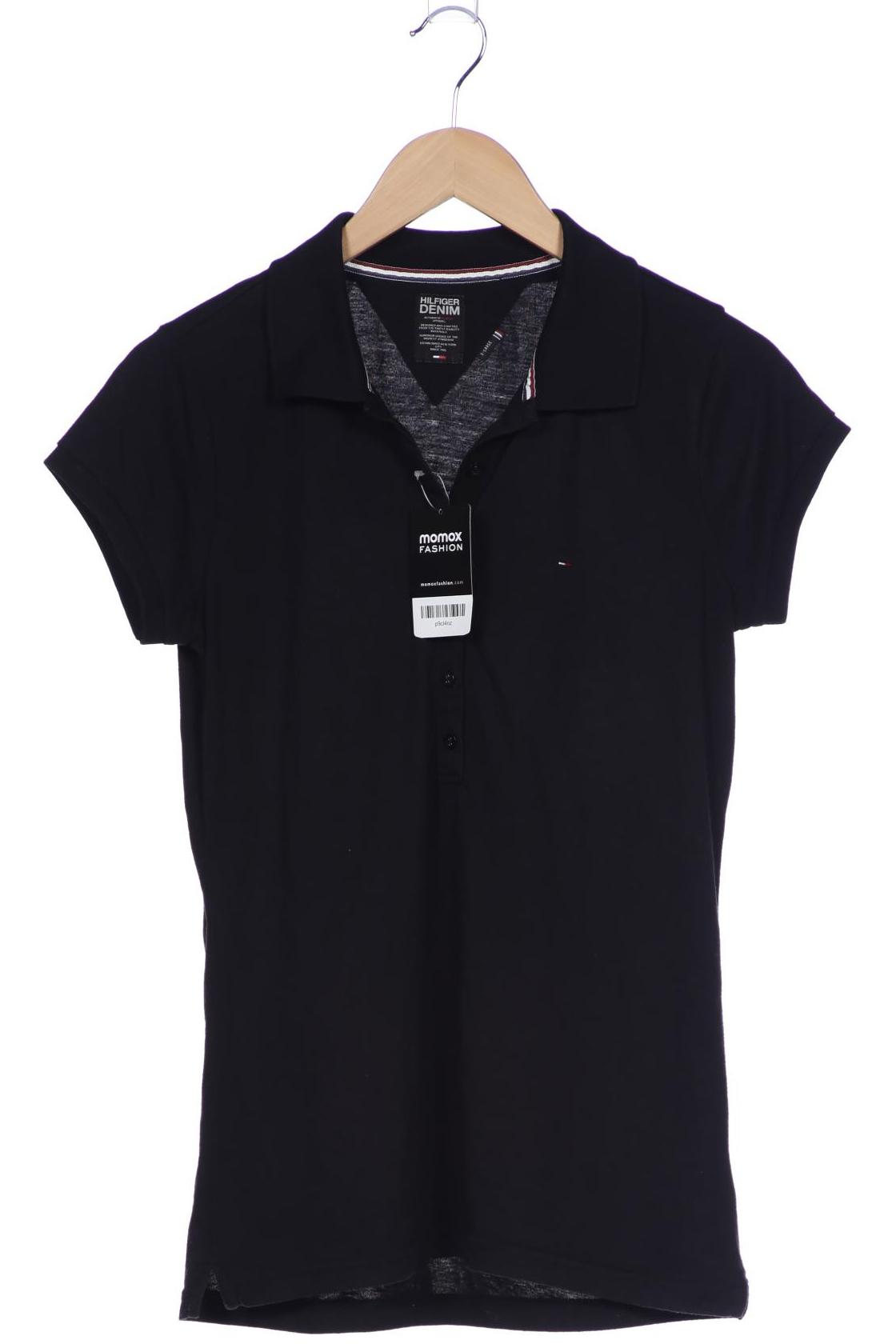 

Hilfiger Denim Damen Poloshirt, schwarz, Gr. 44