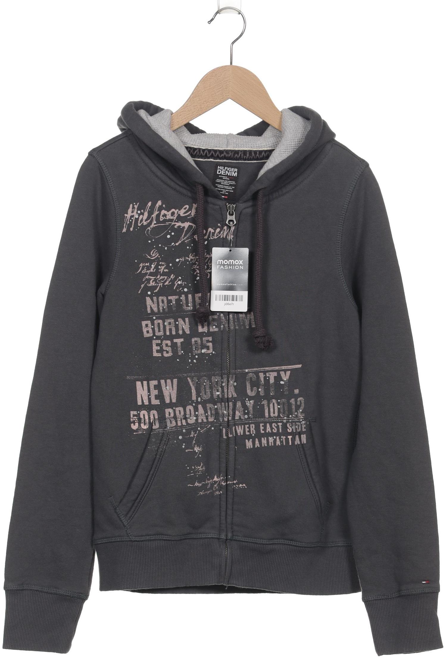 

Hilfiger Denim Damen Kapuzenpullover, grau, Gr. 36