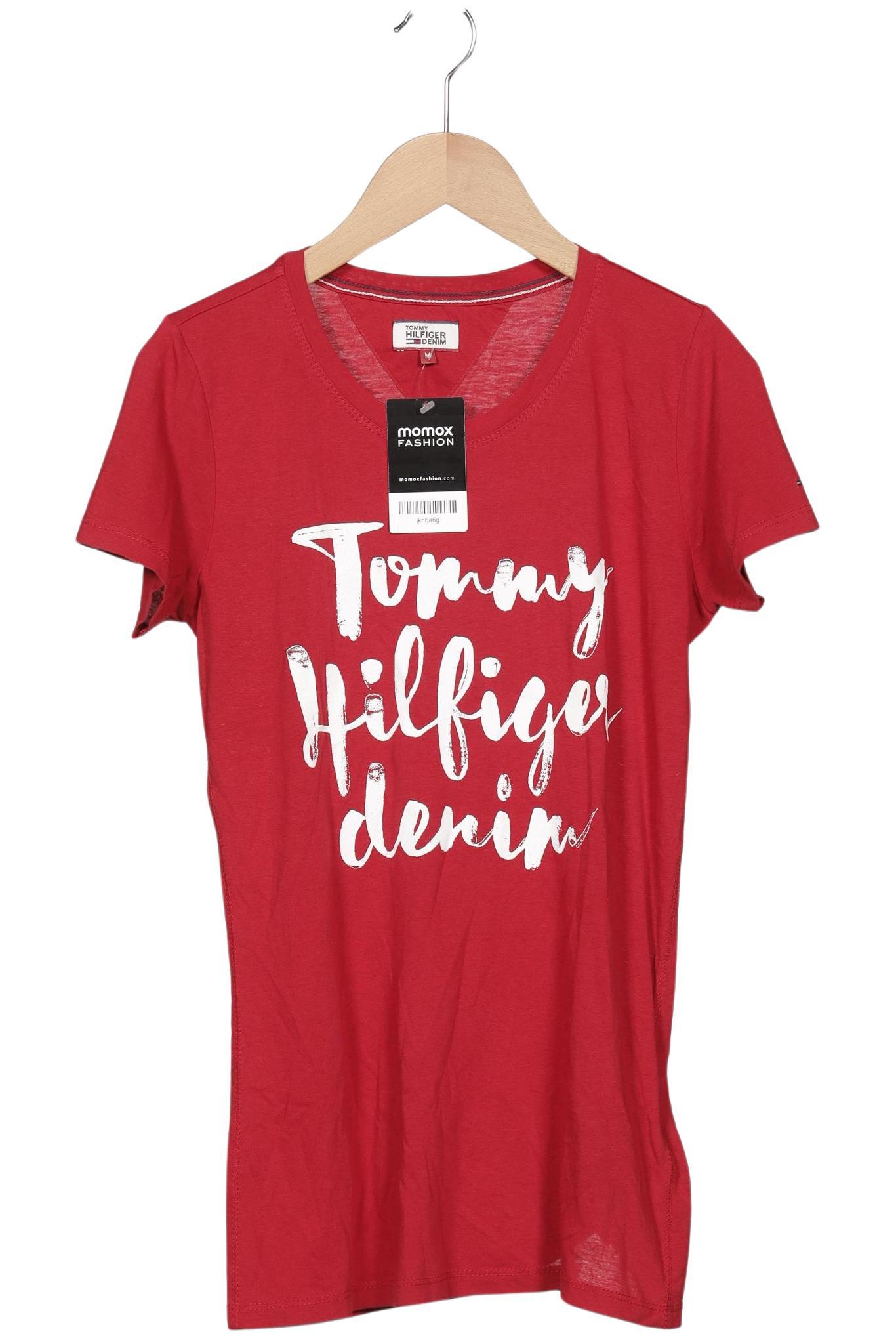 

Hilfiger Denim Damen T-Shirt, rot, Gr. 38