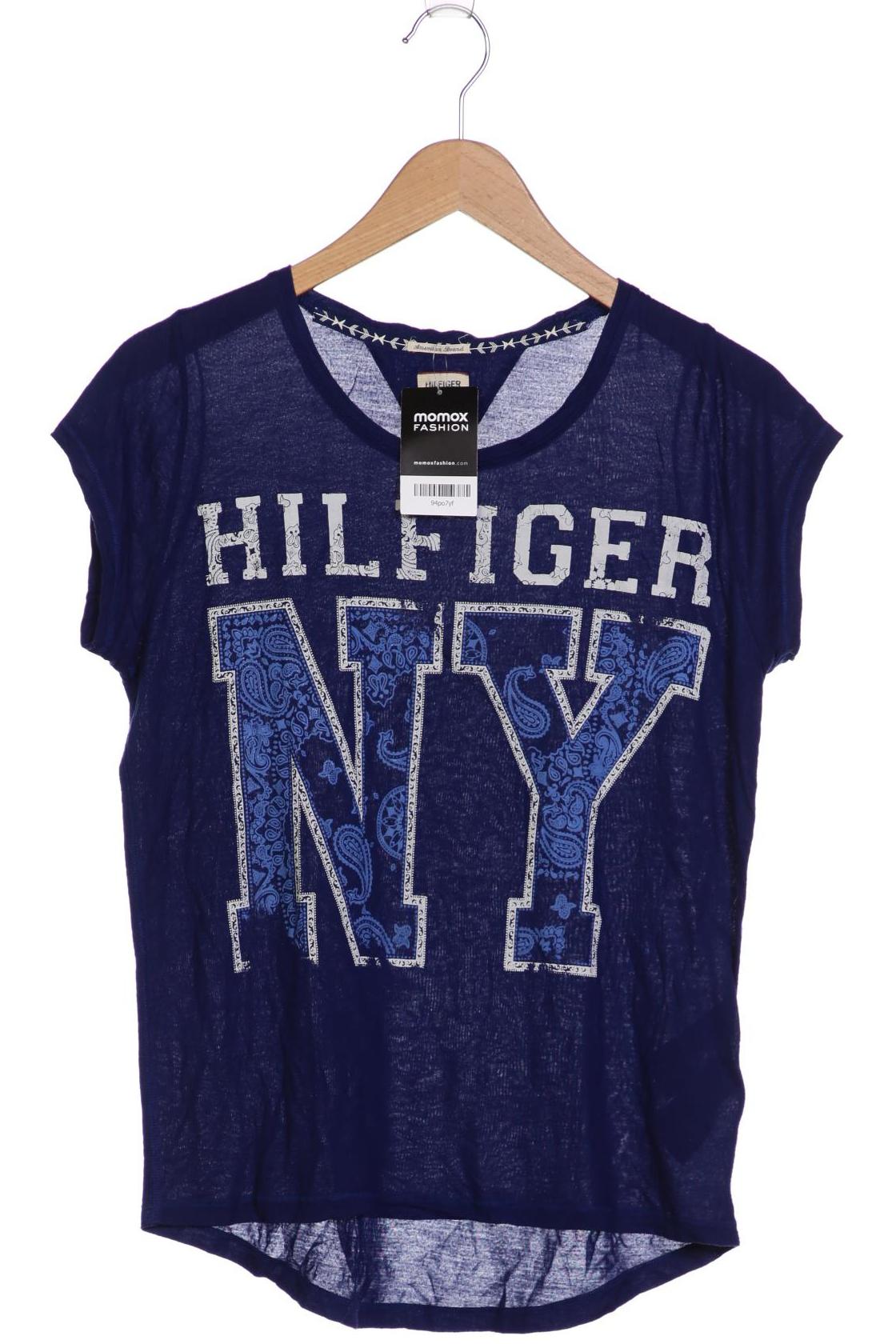 

HILFIGER DENIM Damen T-Shirt, marineblau