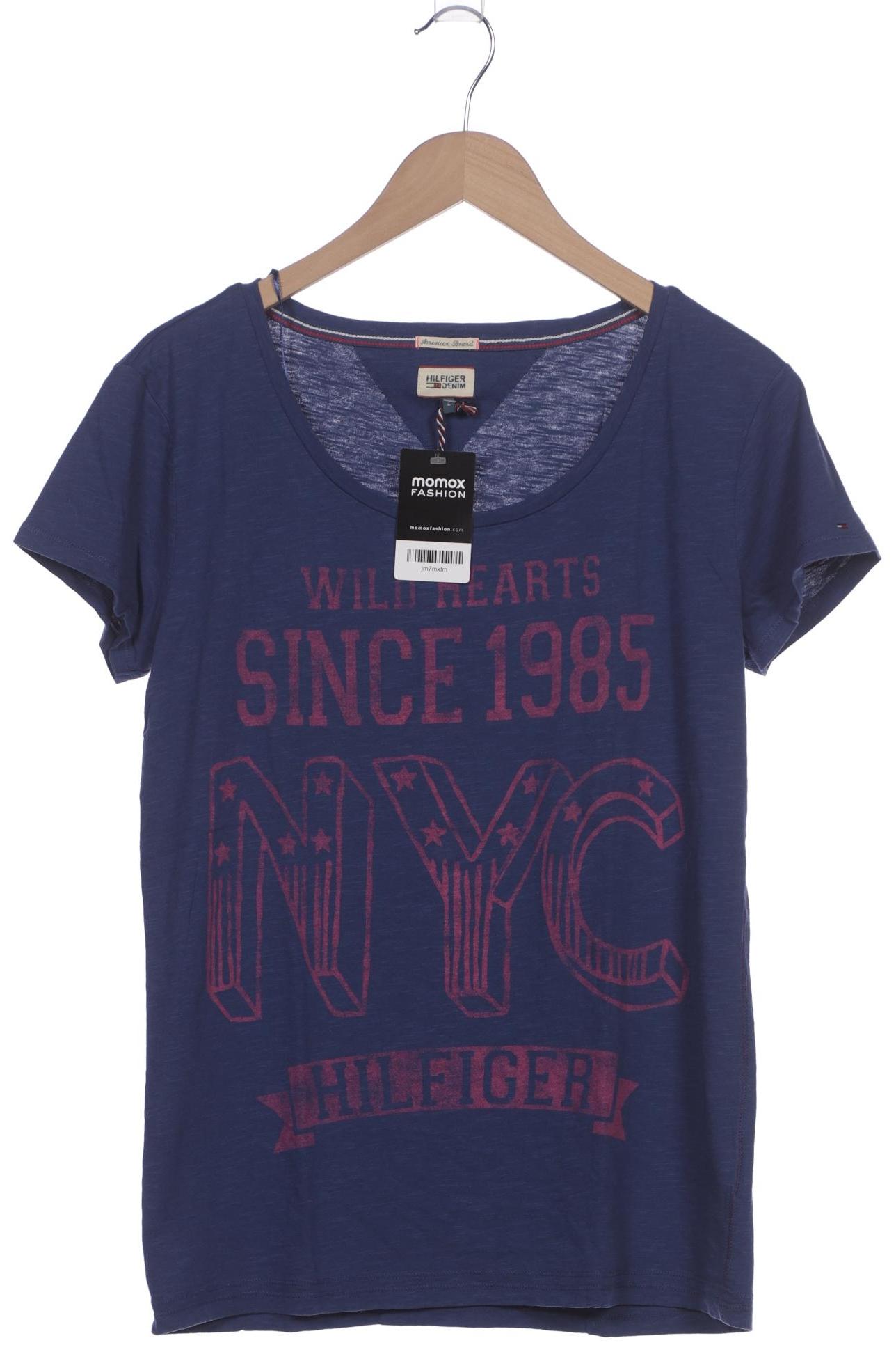 

Hilfiger Denim Damen T-Shirt, blau, Gr. 42