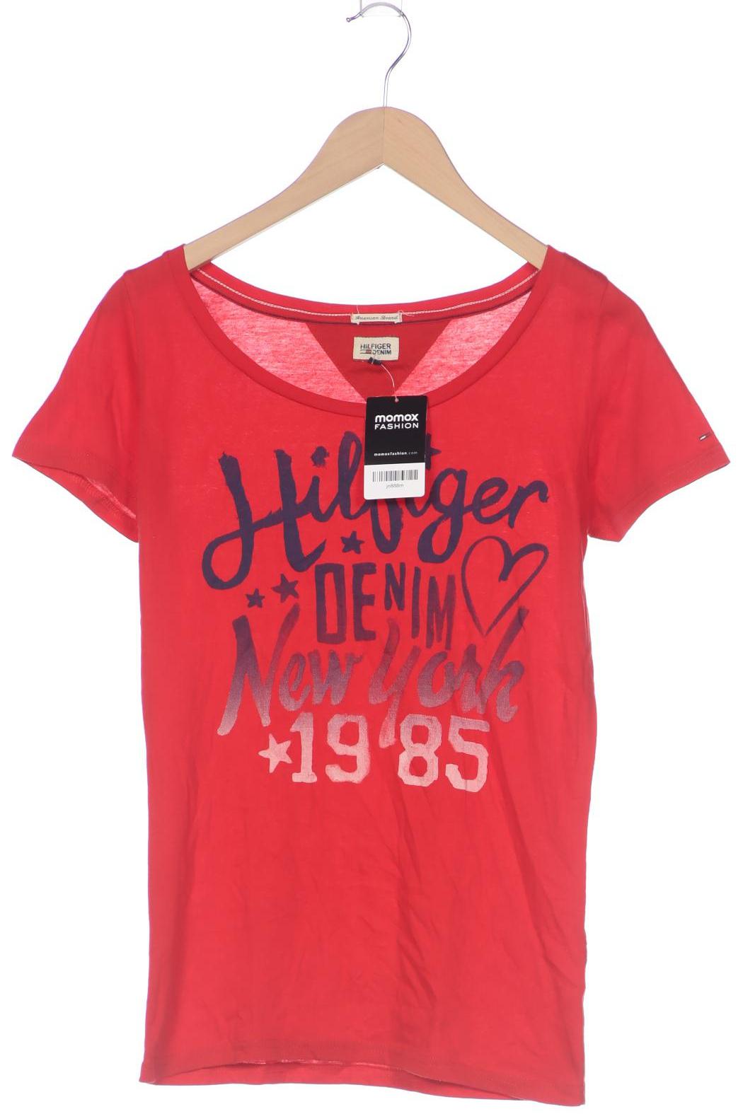 

Hilfiger Denim Damen T-Shirt, rot, Gr. 38