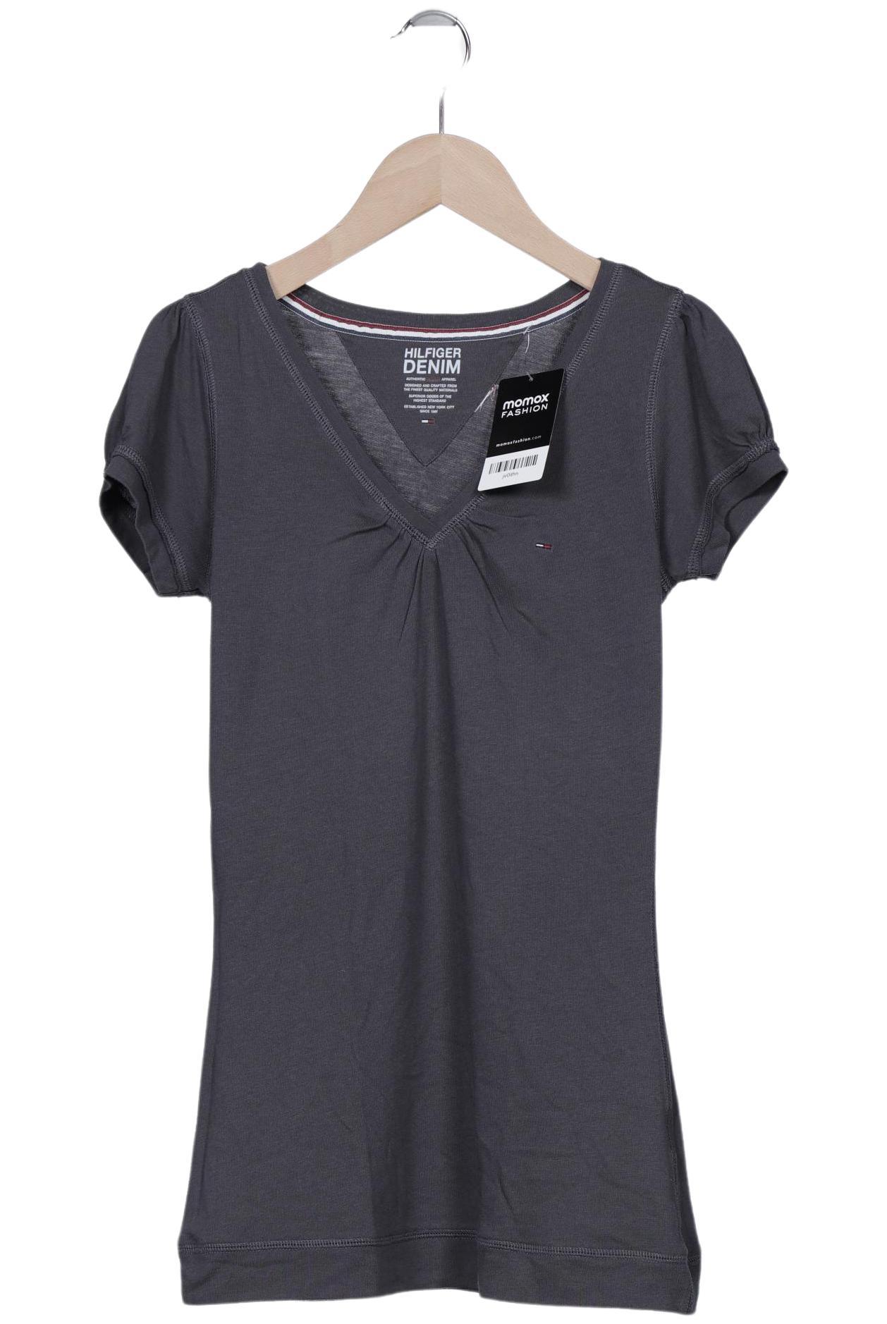 

Hilfiger Denim Damen T-Shirt, grau, Gr. 36