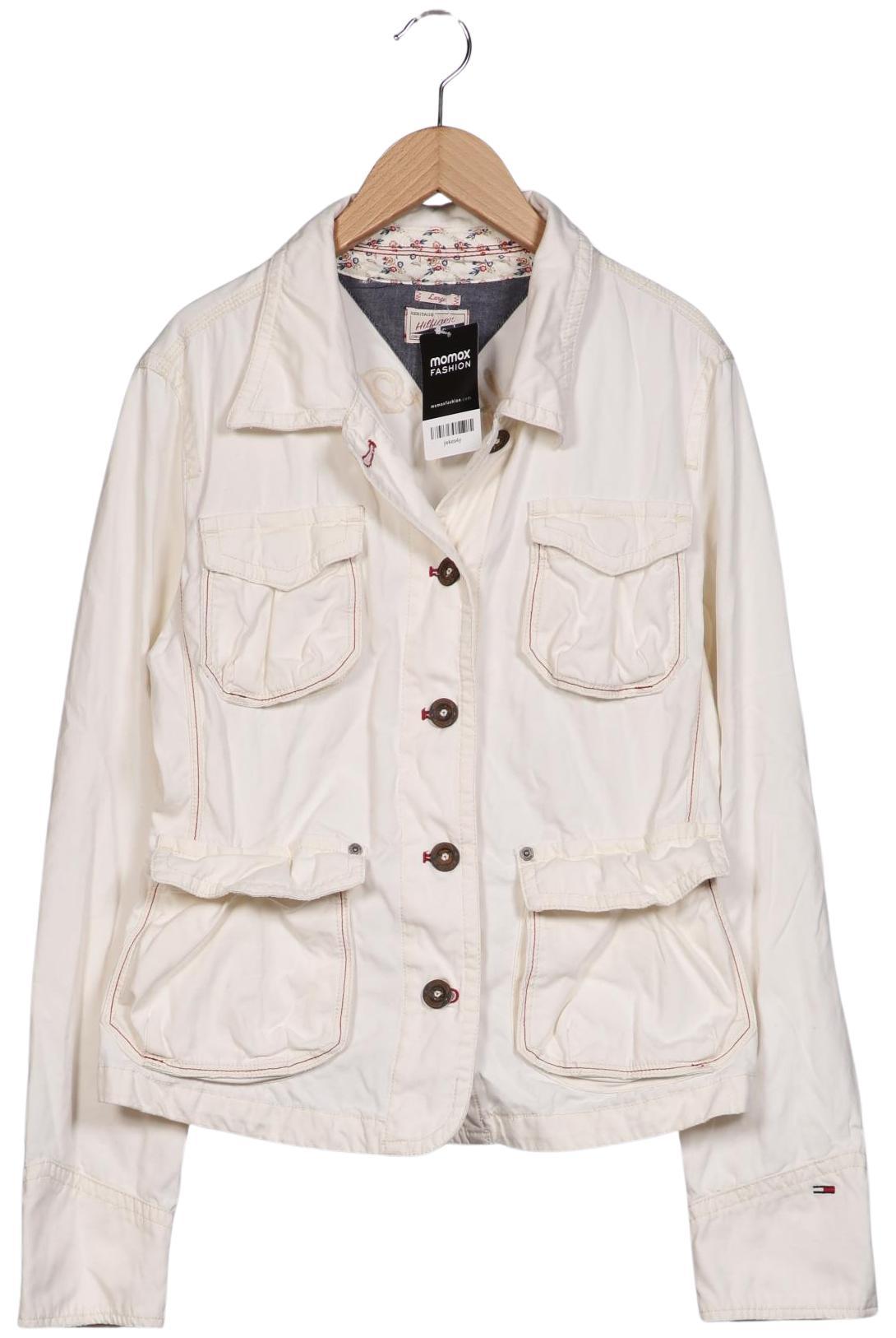 

Hilfiger Denim Damen Jacke, cremeweiß, Gr. 42