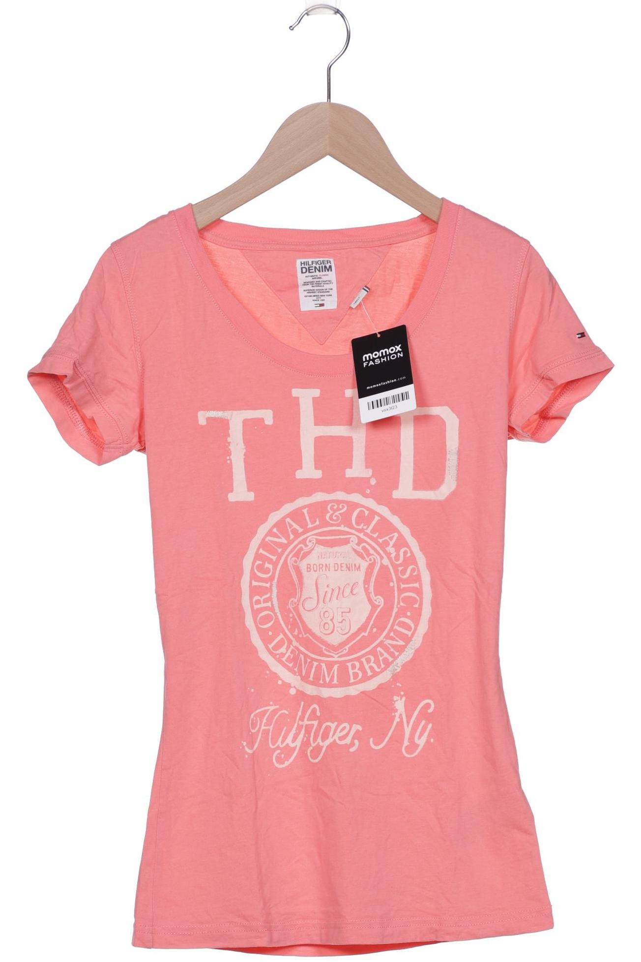 

Hilfiger Denim Damen T-Shirt, pink, Gr. 36