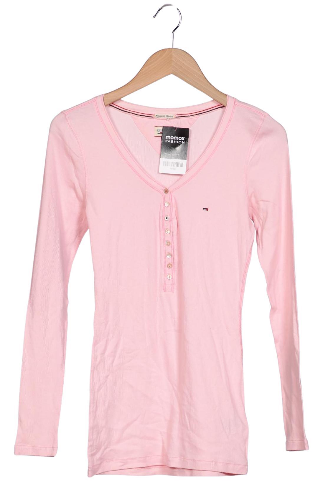 

Hilfiger Denim Damen Langarmshirt, pink, Gr. 44
