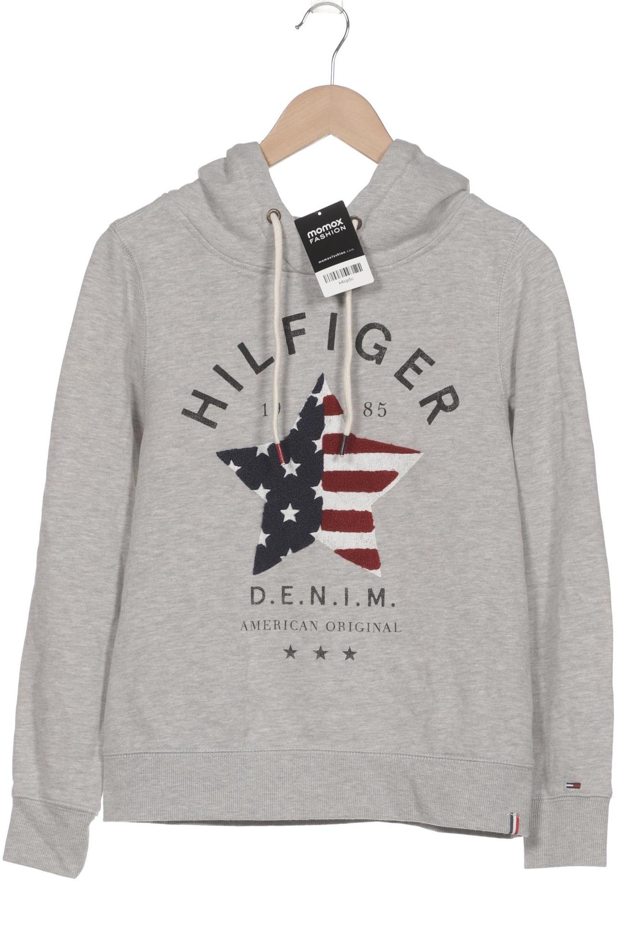 

Hilfiger Denim Damen Kapuzenpullover, grau, Gr. 36