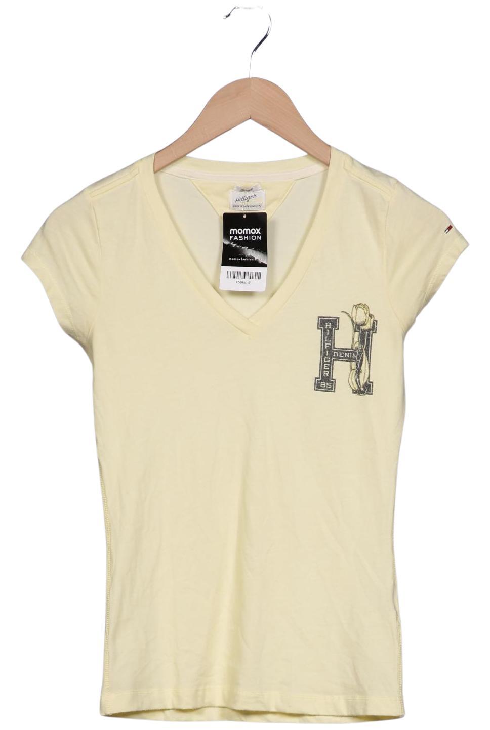 

Hilfiger Denim Damen T-Shirt, cremeweiß, Gr. 36