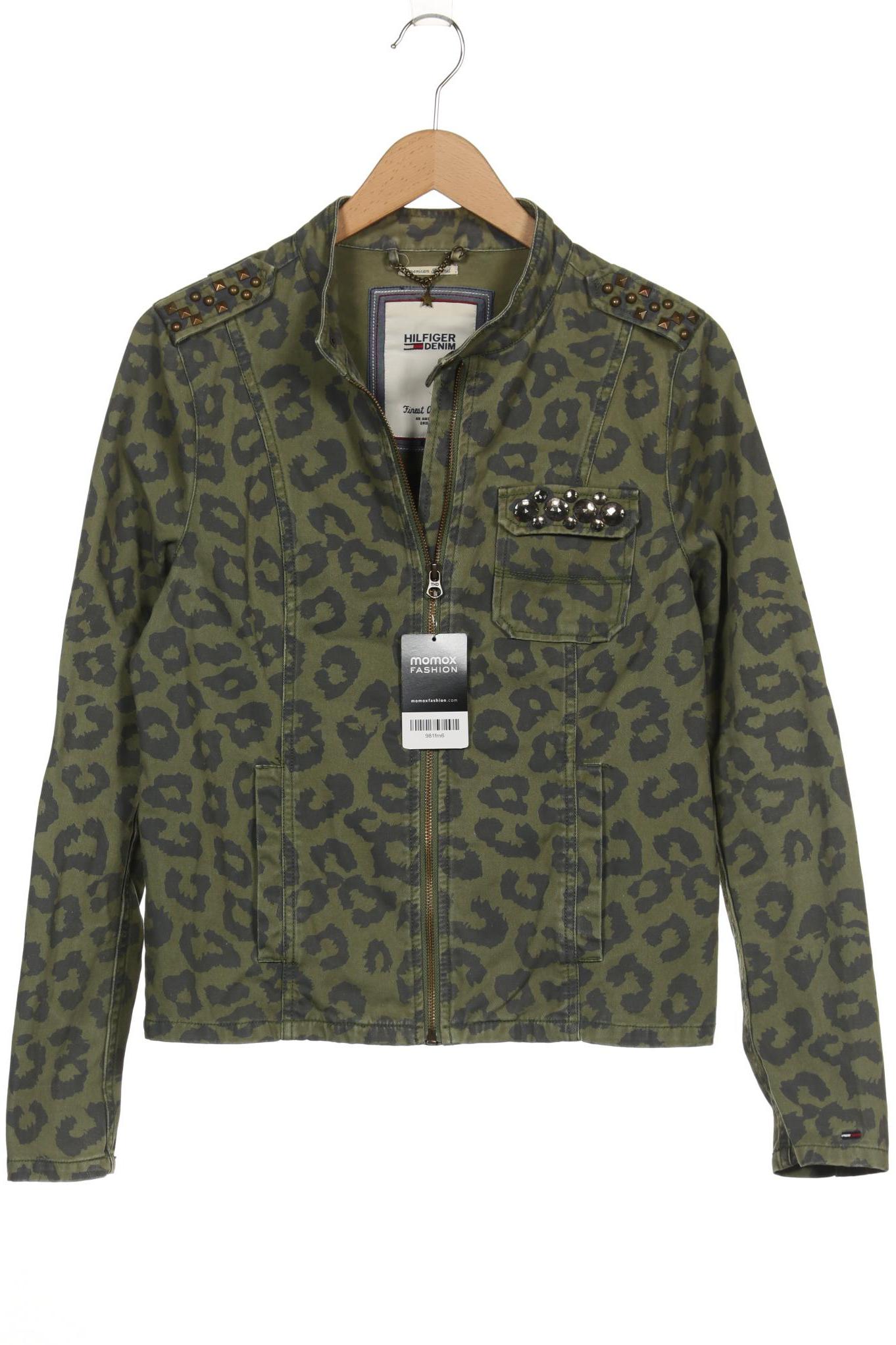

Hilfiger Denim Damen Jacke, grün, Gr. 42