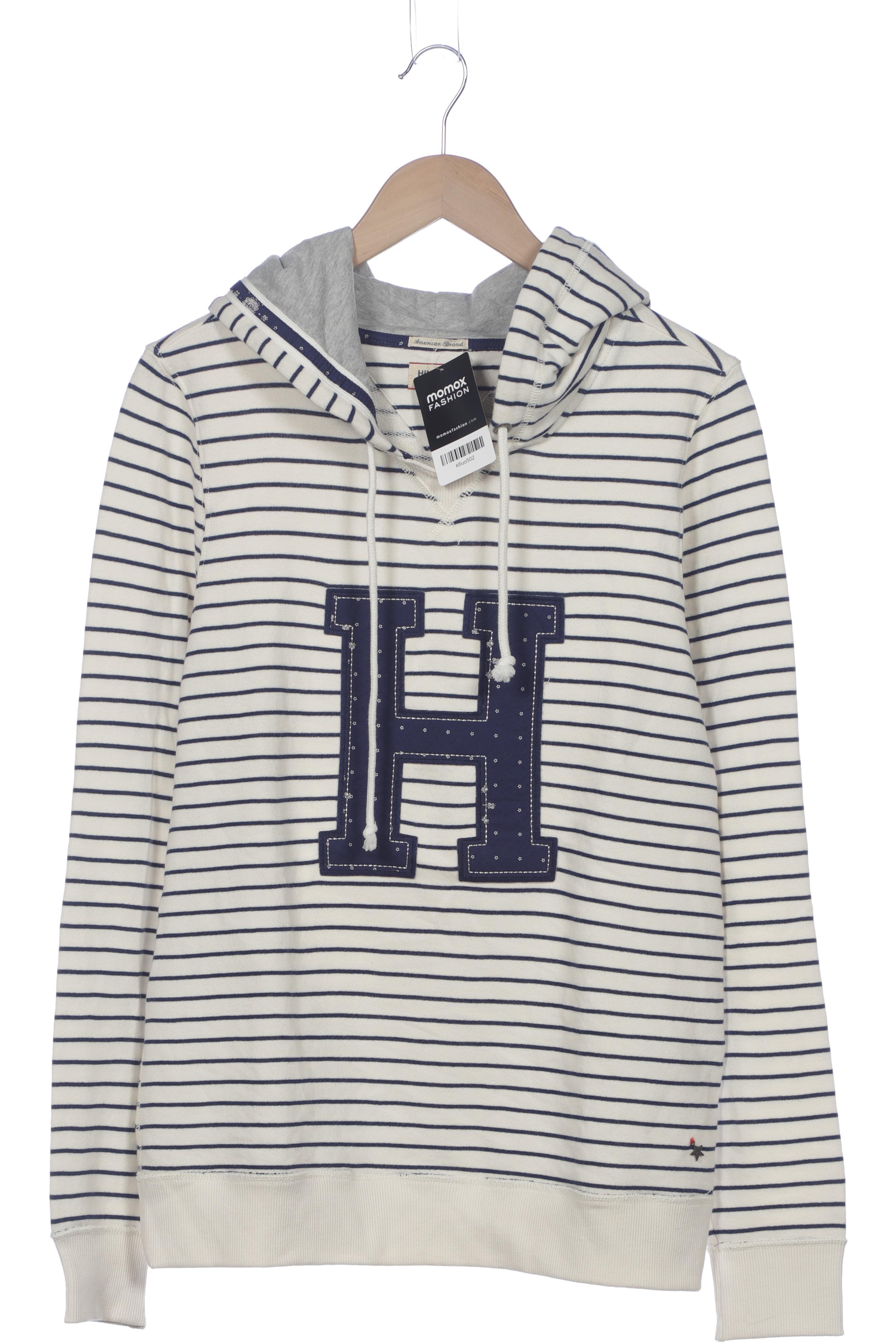 

Hilfiger Denim Damen Kapuzenpullover, weiß, Gr. 44