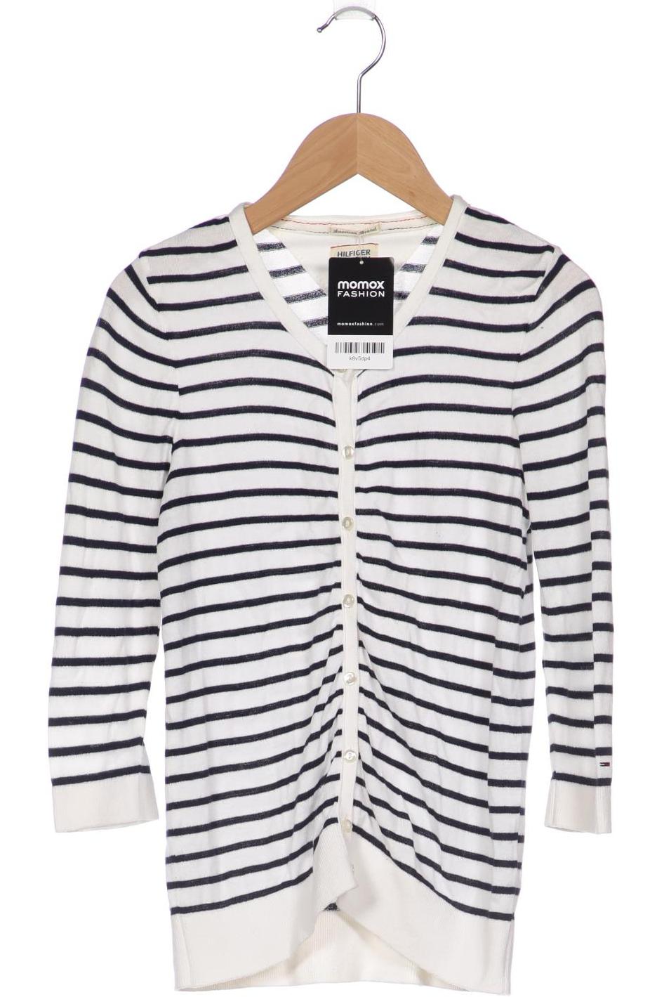 

HILFIGER DENIM Damen Strickjacke, weiß