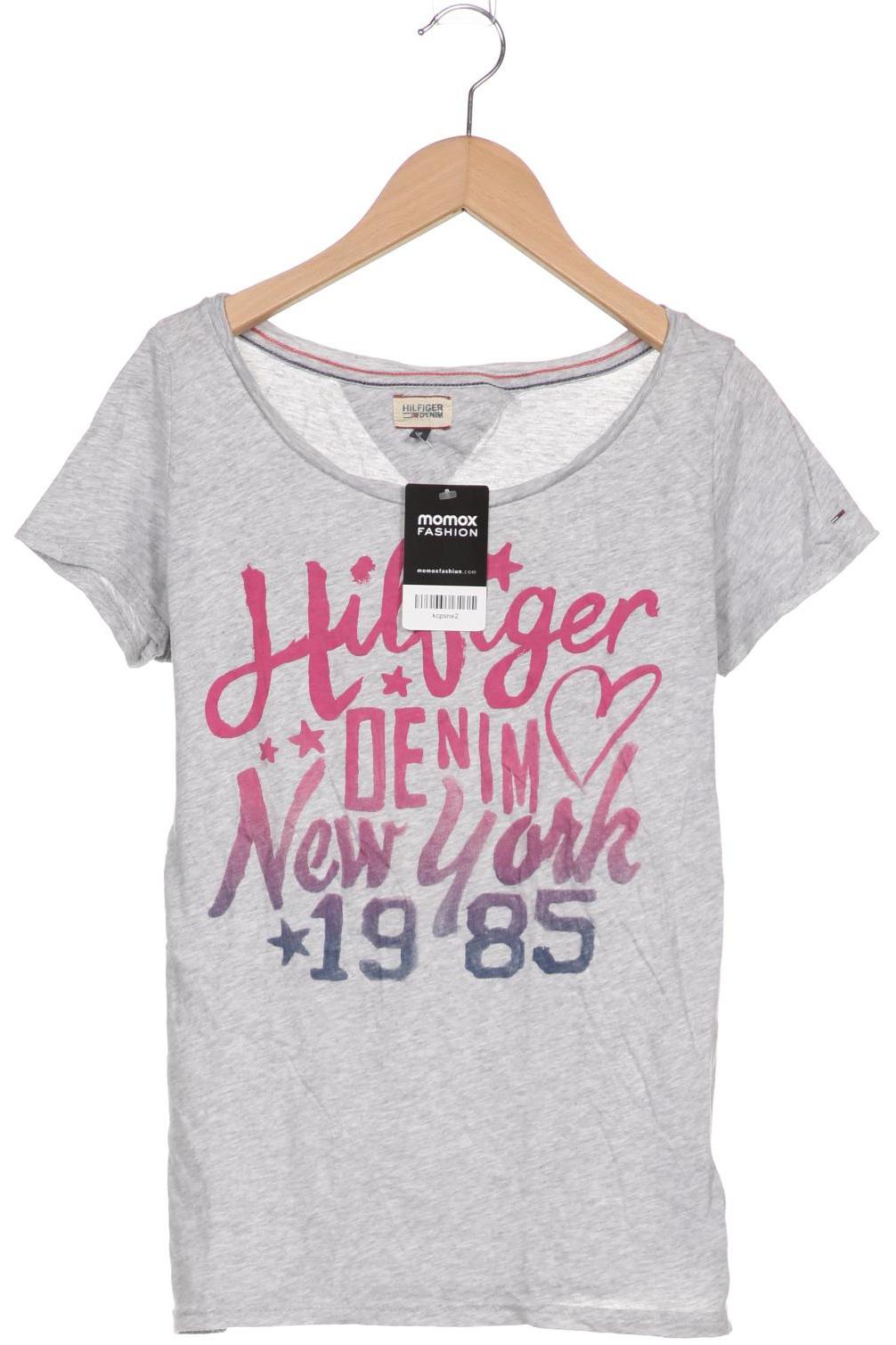 

Hilfiger Denim Damen T-Shirt, grau, Gr. 38
