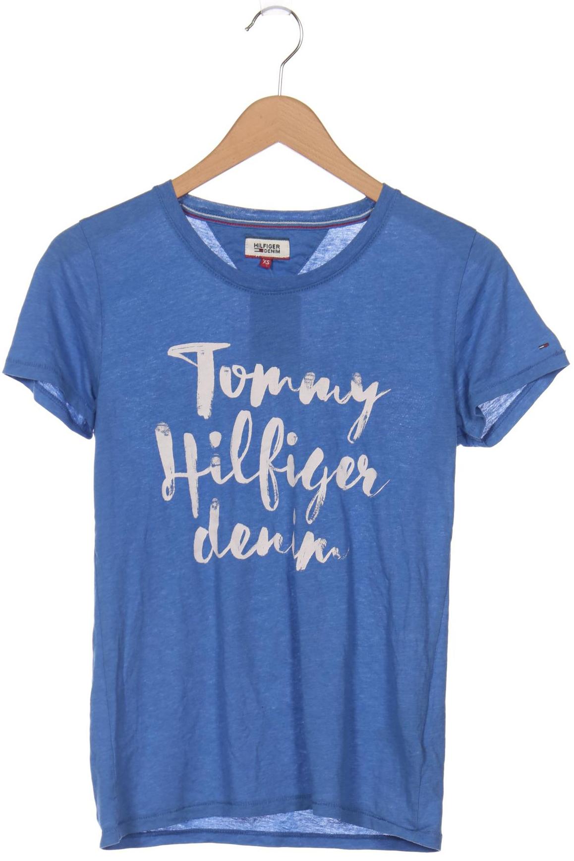 

Hilfiger Denim Damen T-Shirt, blau, Gr. 34