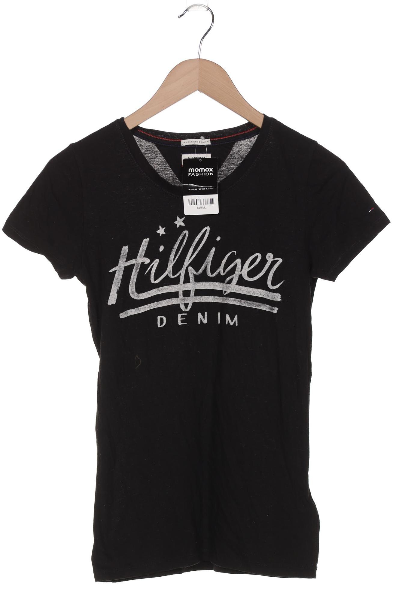 

Hilfiger Denim Damen T-Shirt, schwarz, Gr. 38