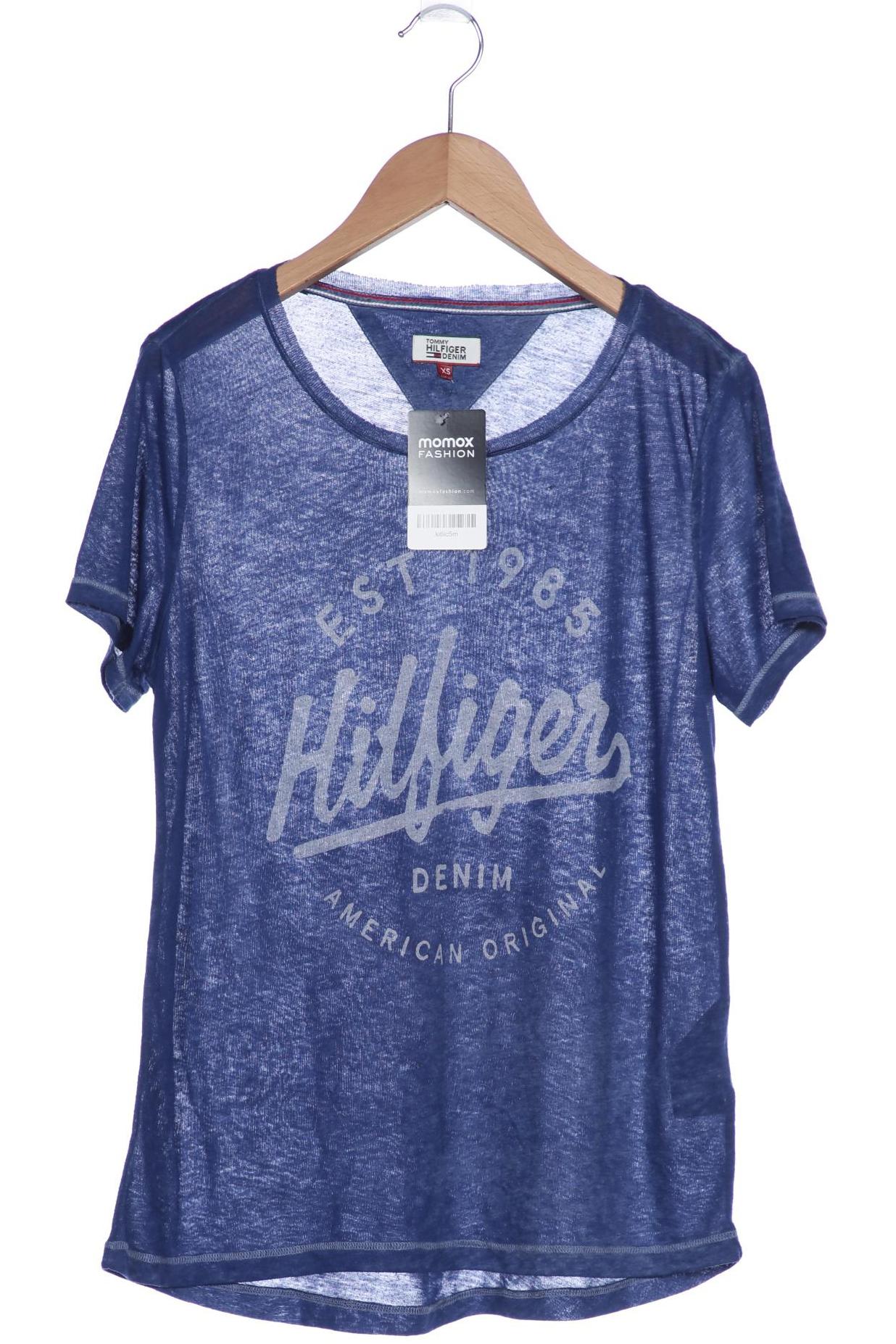 

HILFIGER DENIM Damen T-Shirt, marineblau