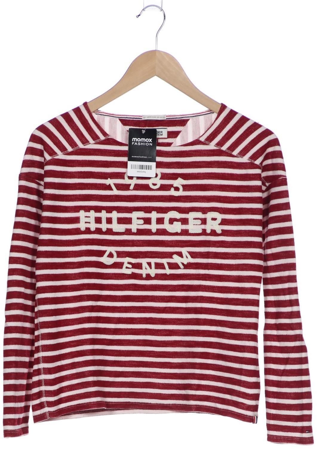 

Hilfiger Denim Damen Langarmshirt, bordeaux, Gr. 34