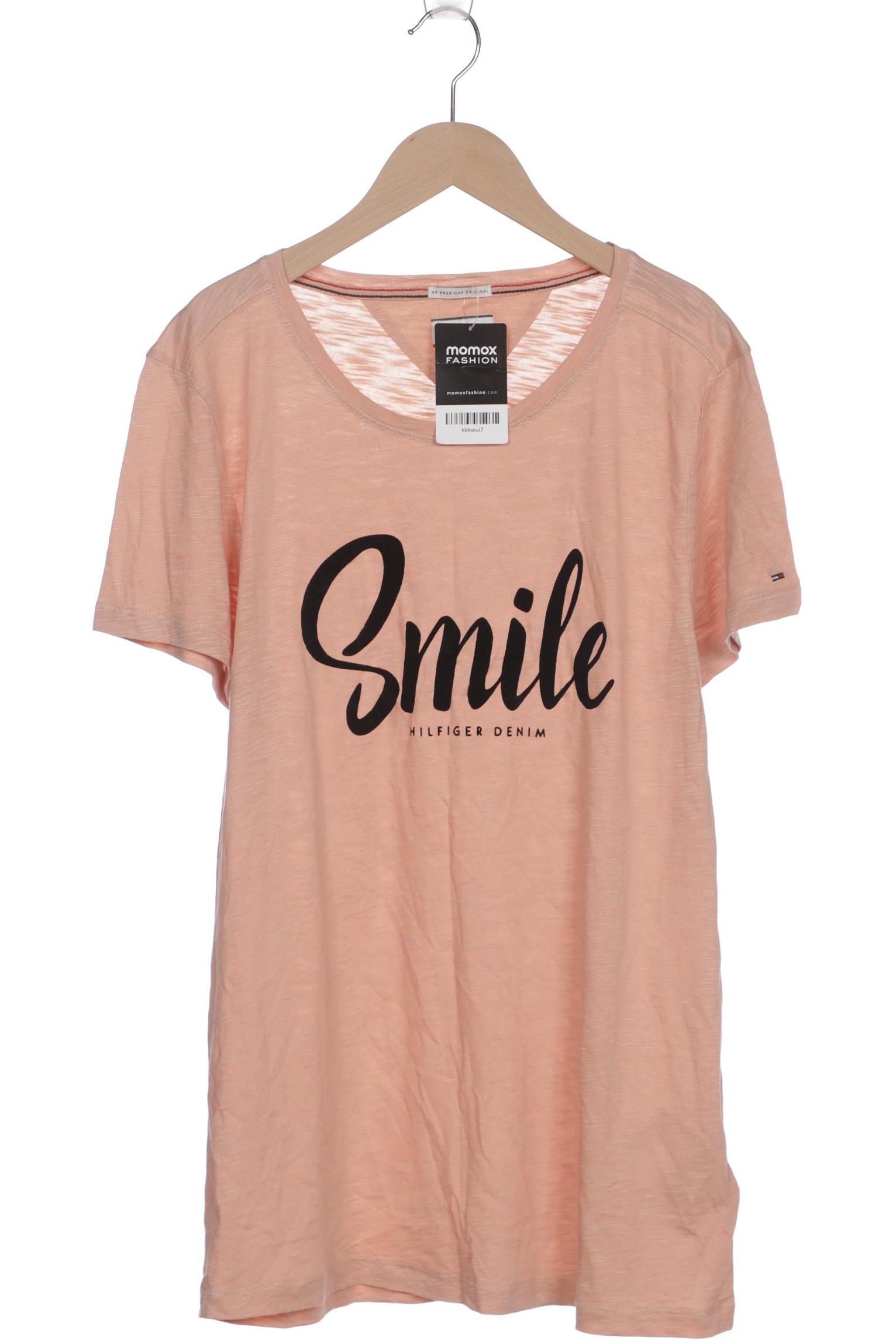 

Hilfiger Denim Damen T-Shirt, beige, Gr. 42