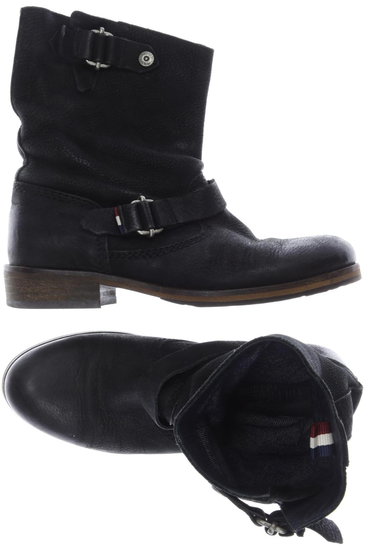 

Hilfiger Denim Damen Stiefelette, schwarz, Gr. 37
