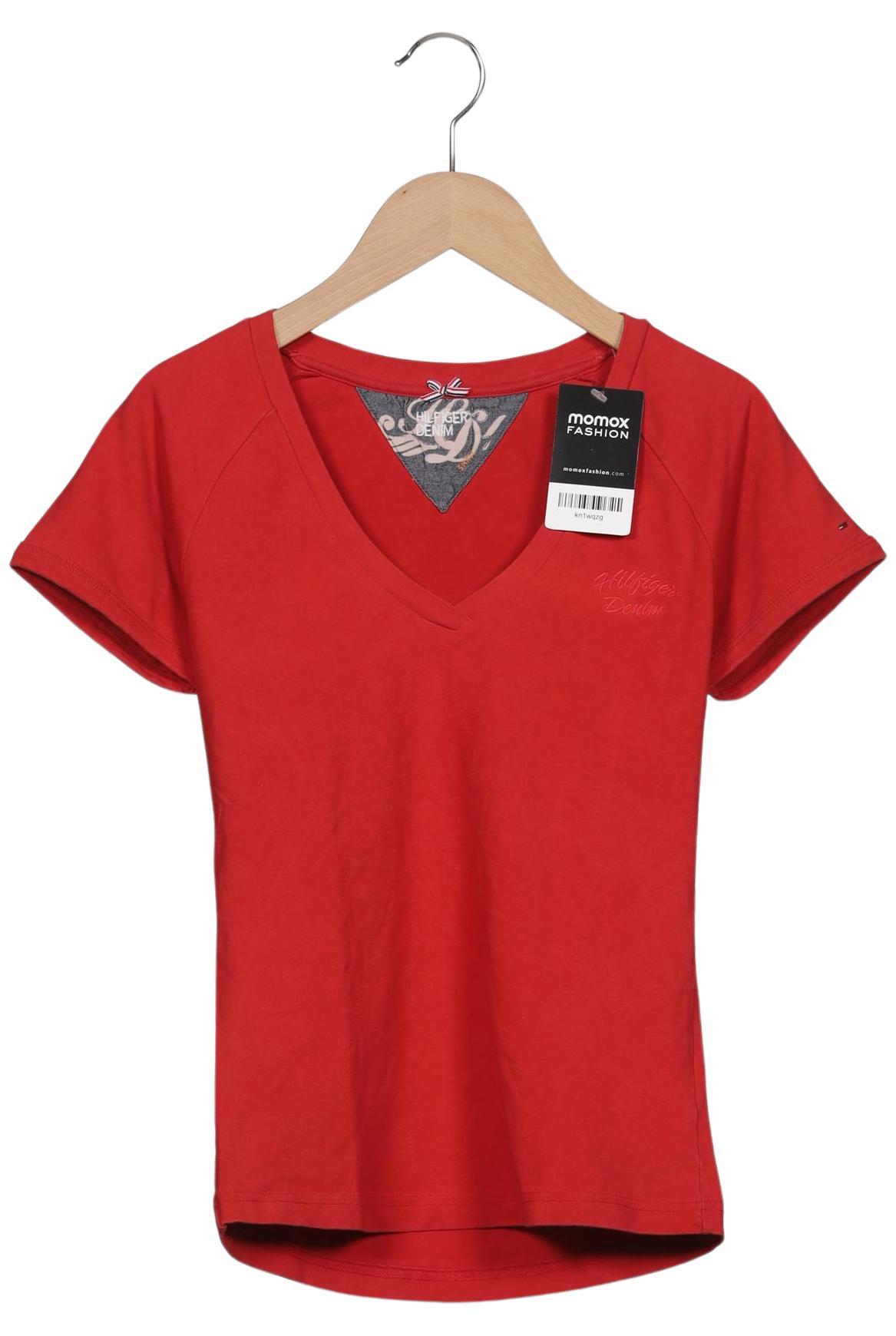 

Hilfiger Denim Damen T-Shirt, rot, Gr. 36