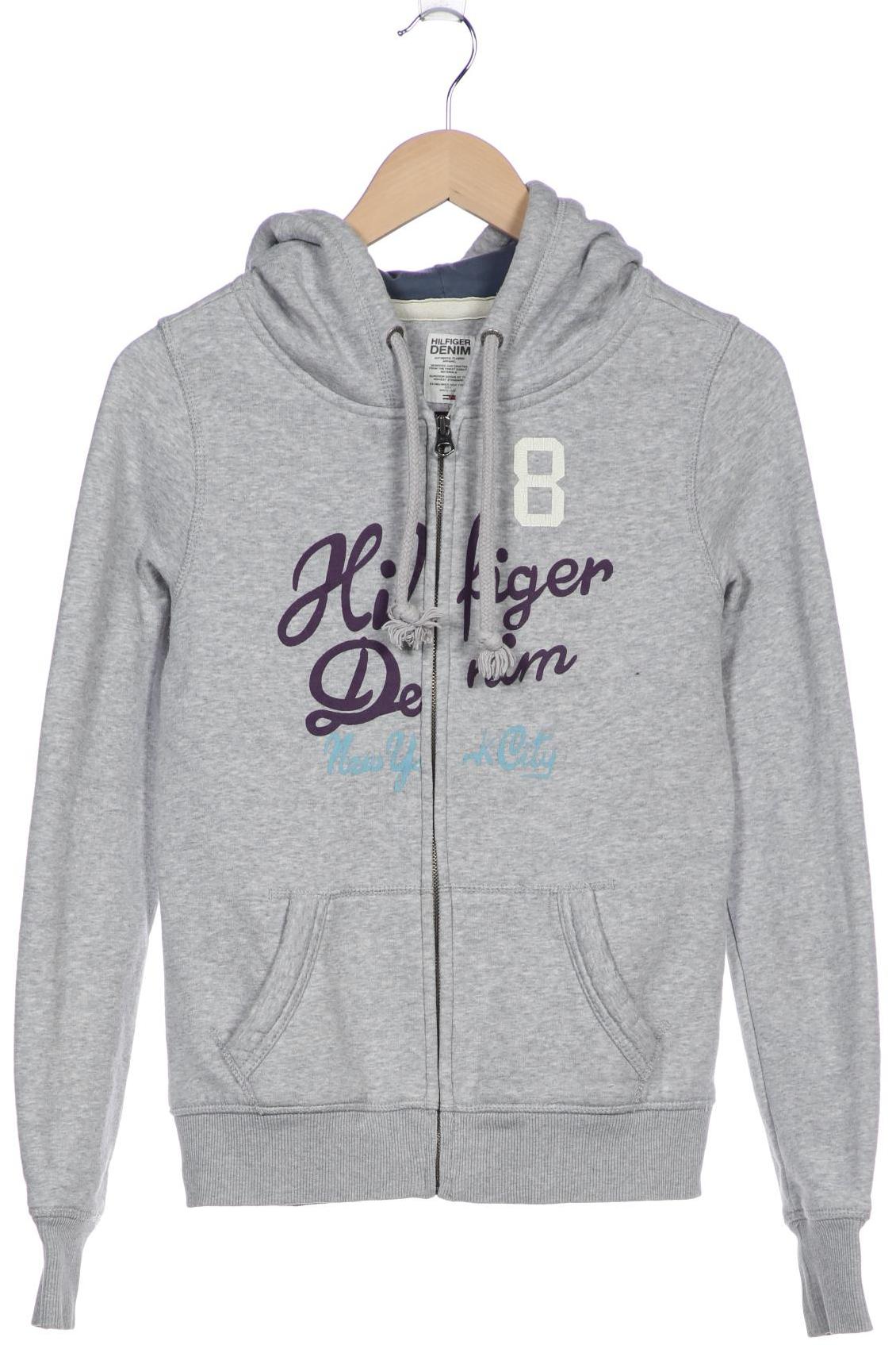 

HILFIGER DENIM Damen Kapuzenpullover, grau