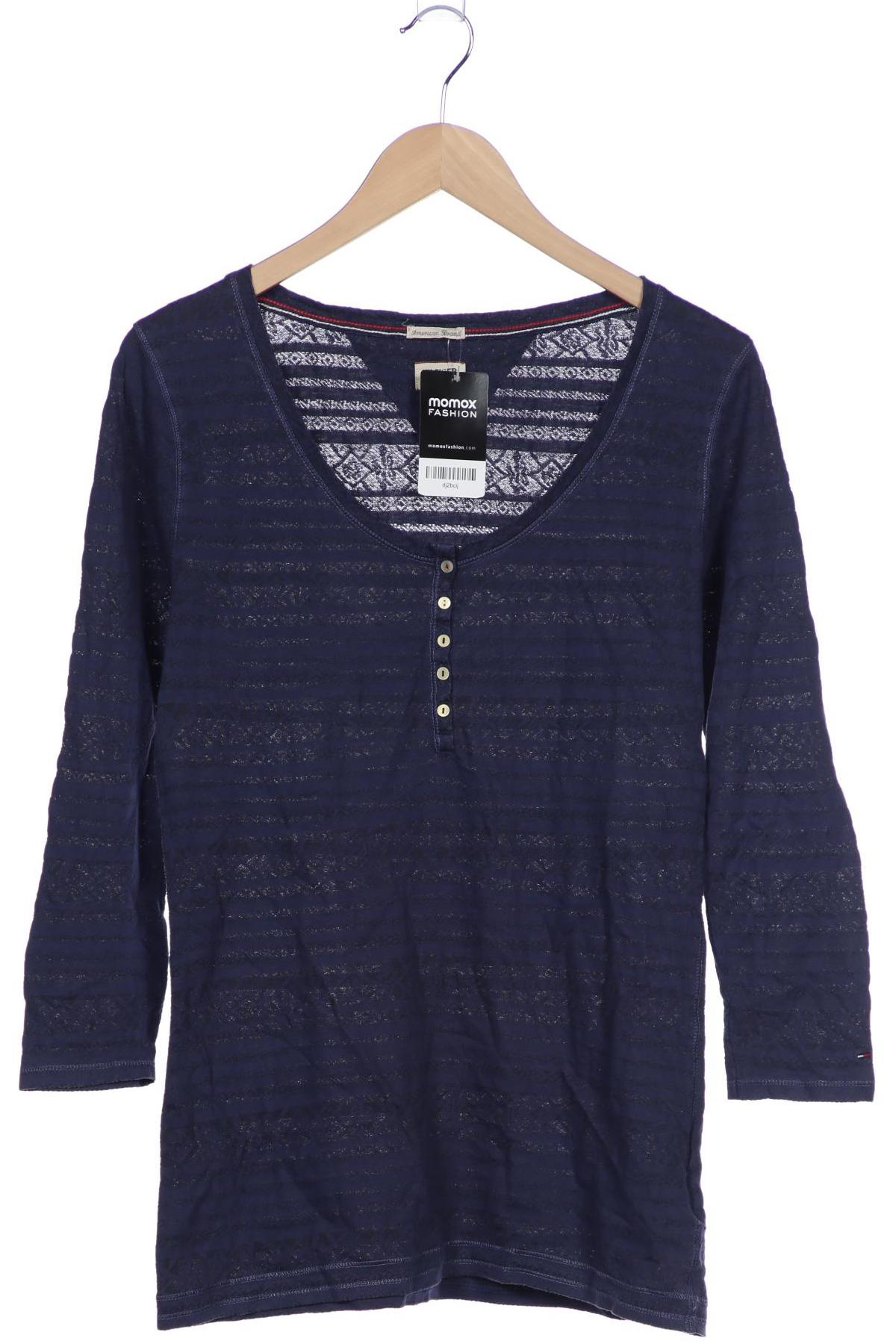 

Hilfiger Denim Damen Langarmshirt, marineblau, Gr. 44