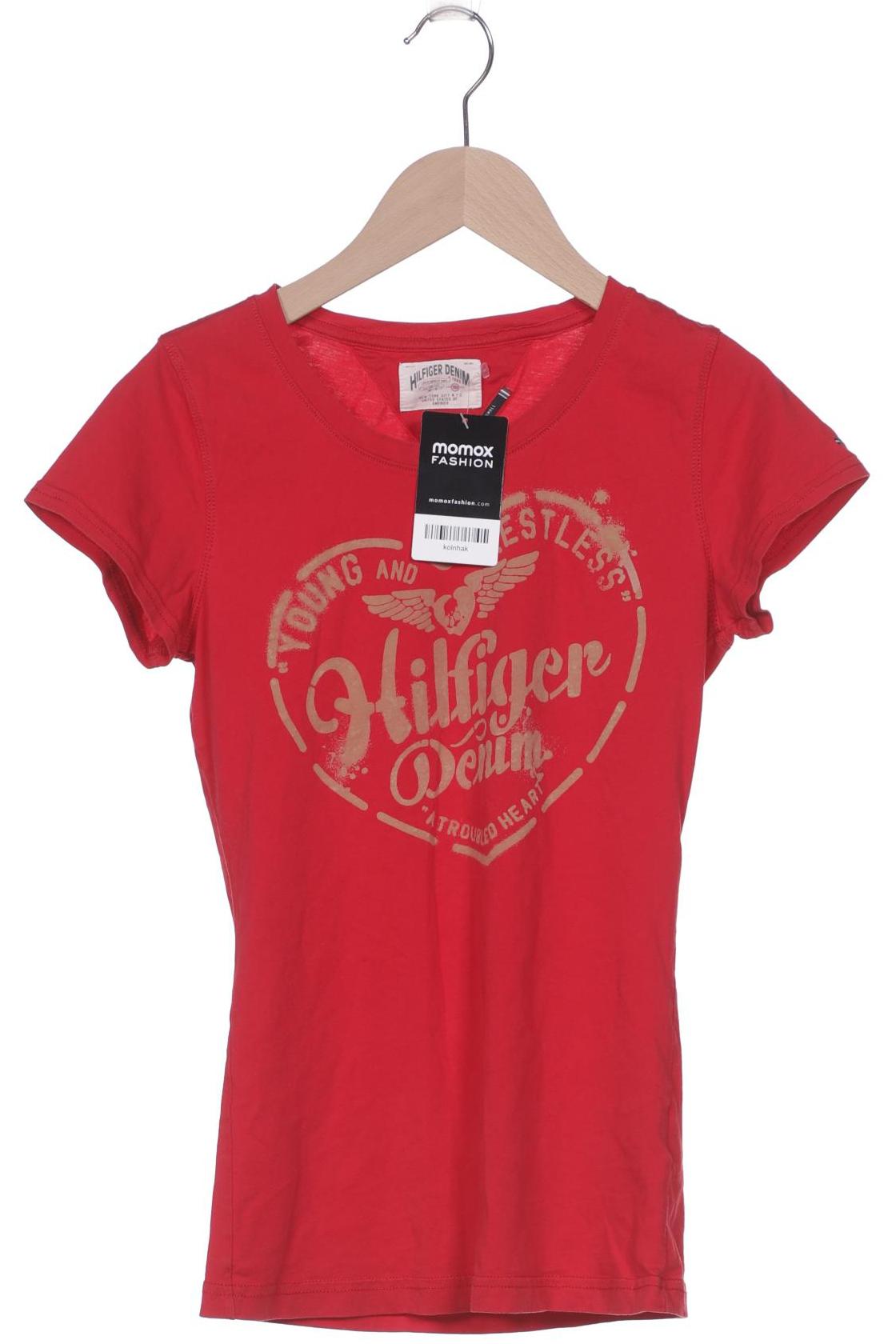 

HILFIGER DENIM Damen T-Shirt, rot